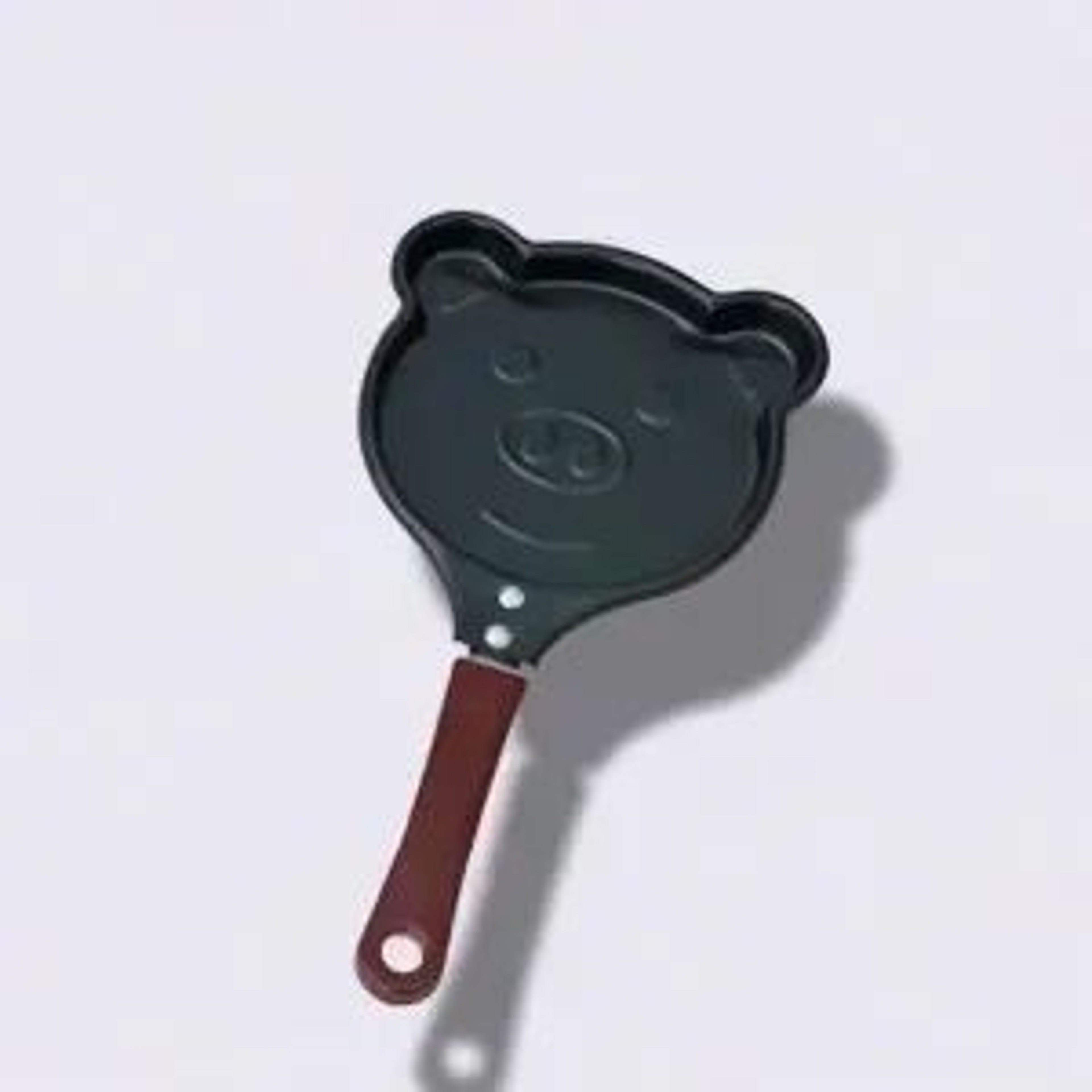 Mini HeartShaped Egg Fry Pan  Cast Iron Omelette  Pancake Breakfast Pan 8