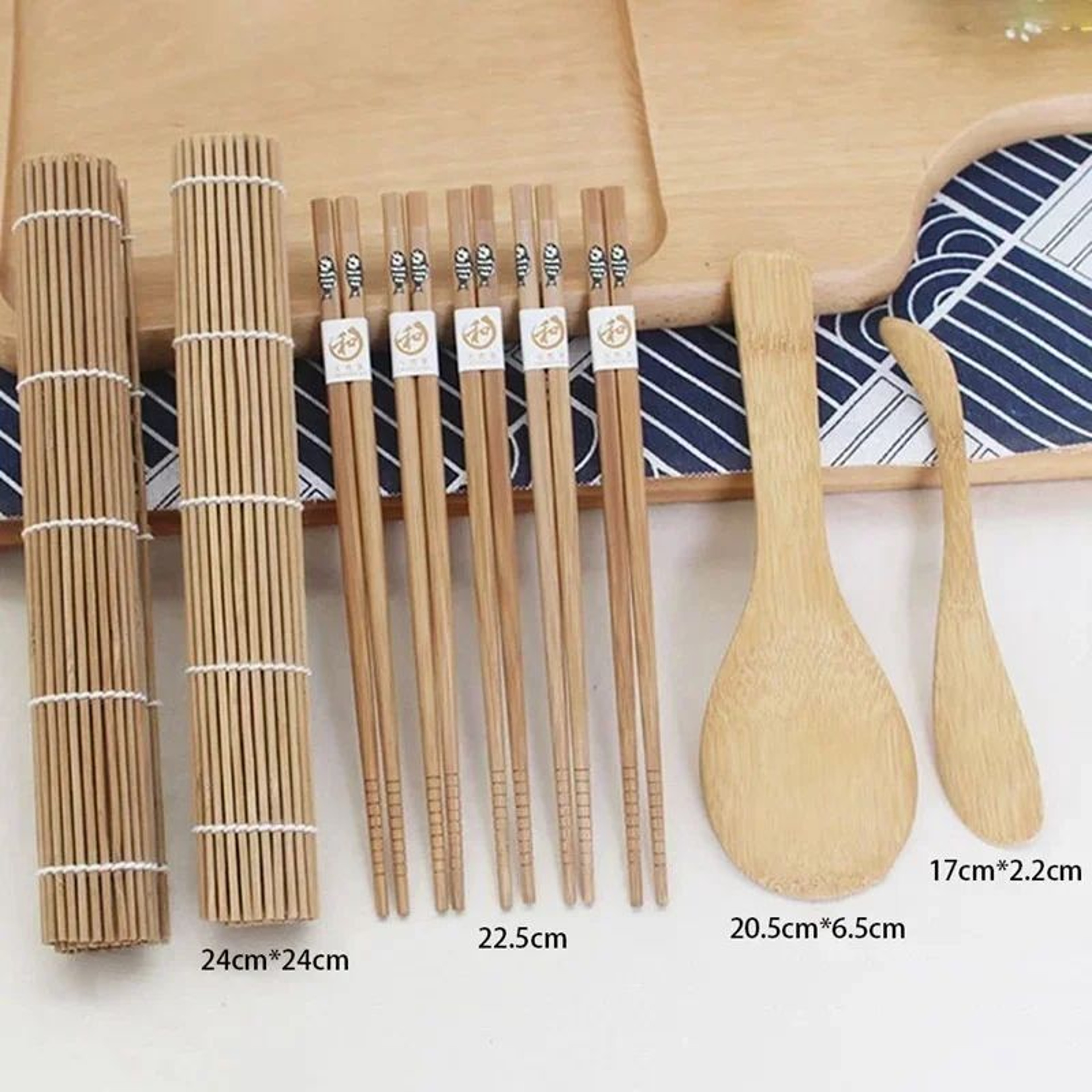 DIY Sushi Maker Kit  9Piece Rice Mold Set For Sushi Onigiri  Bento 3
