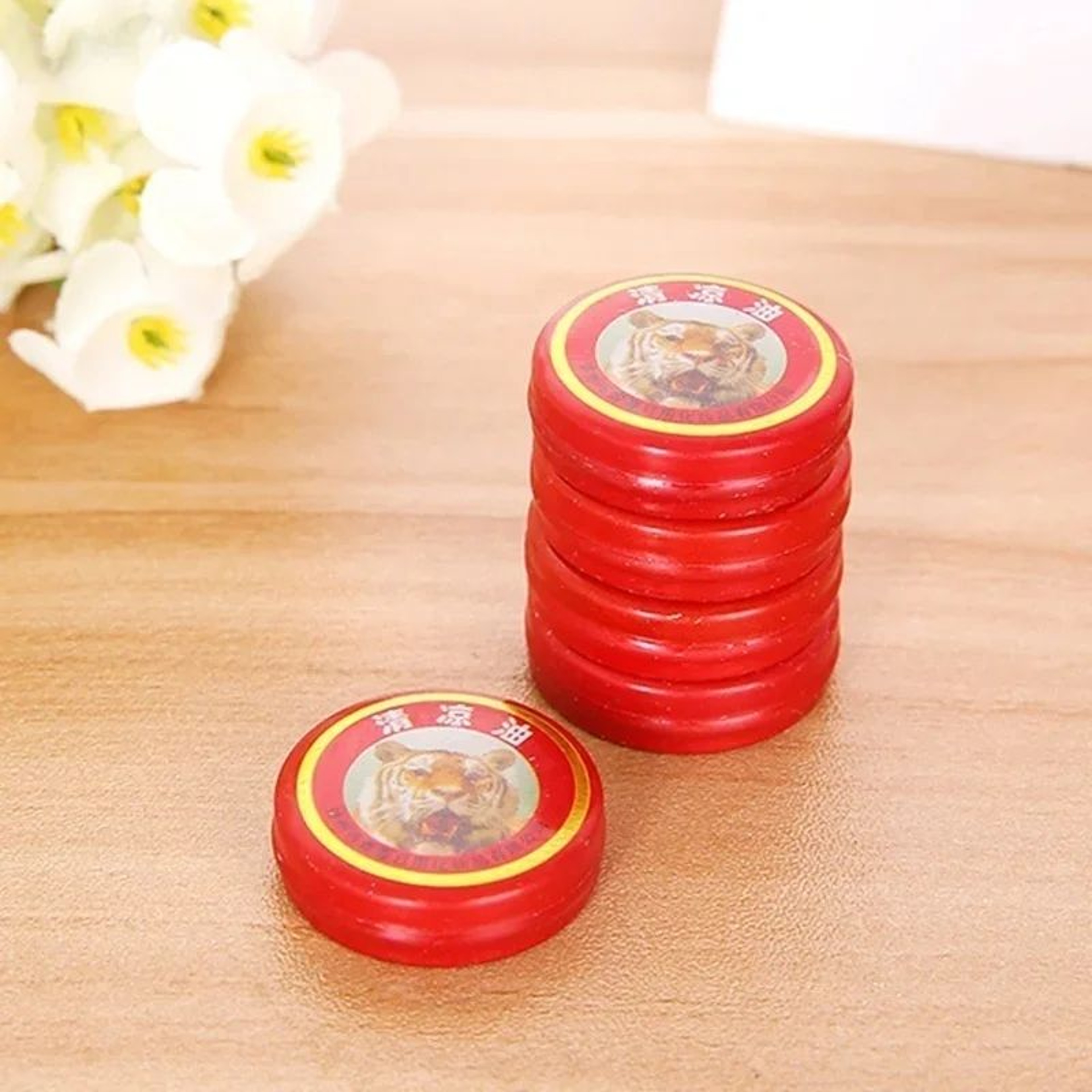 Tiger Essential Oil Plaster Set  Herbal Relief Patches For Headache  Mosquito Defense 5pcs 4