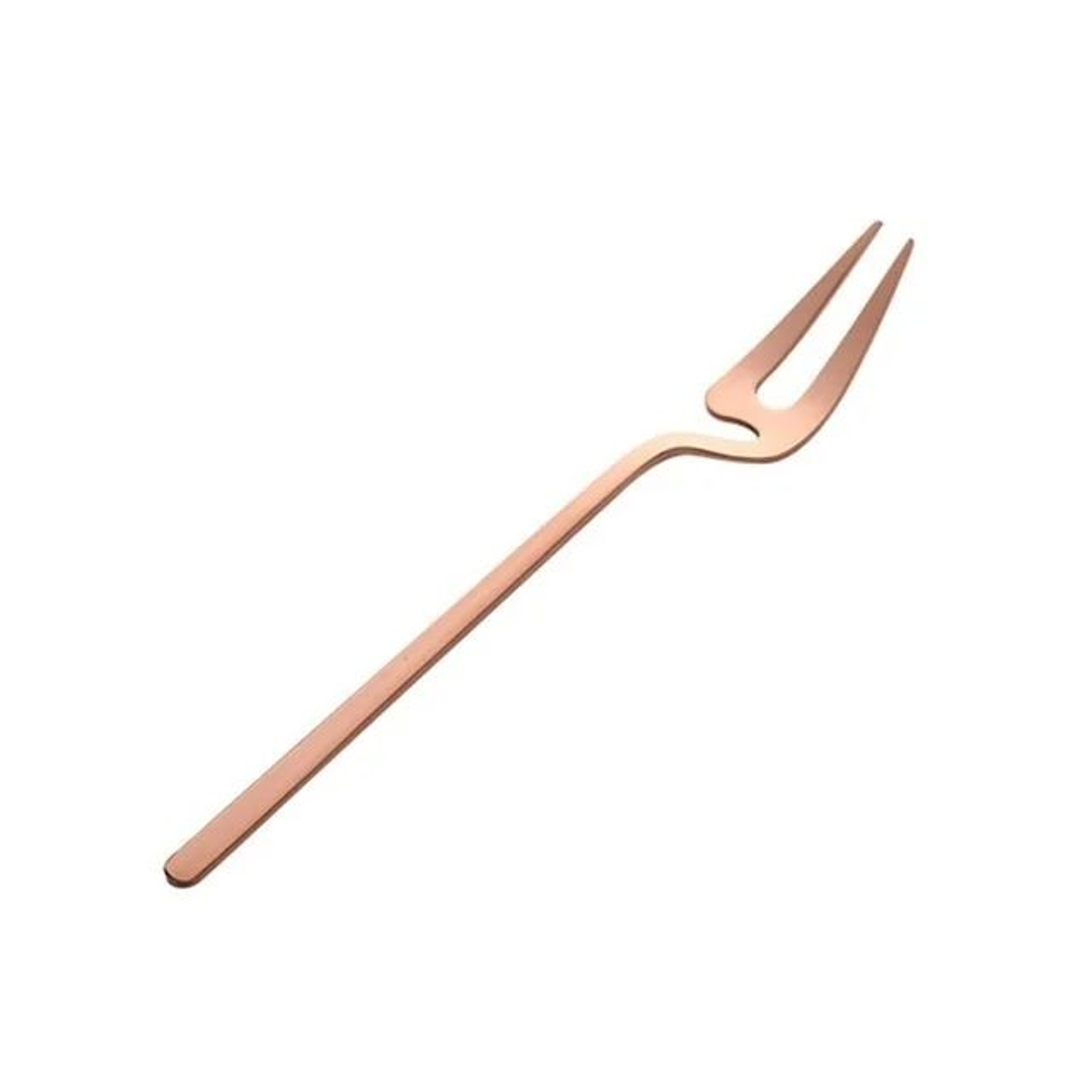 Elegant Stainless Steel Dessert Fork  Fruit Cocktail  Salad Serving Fork 7