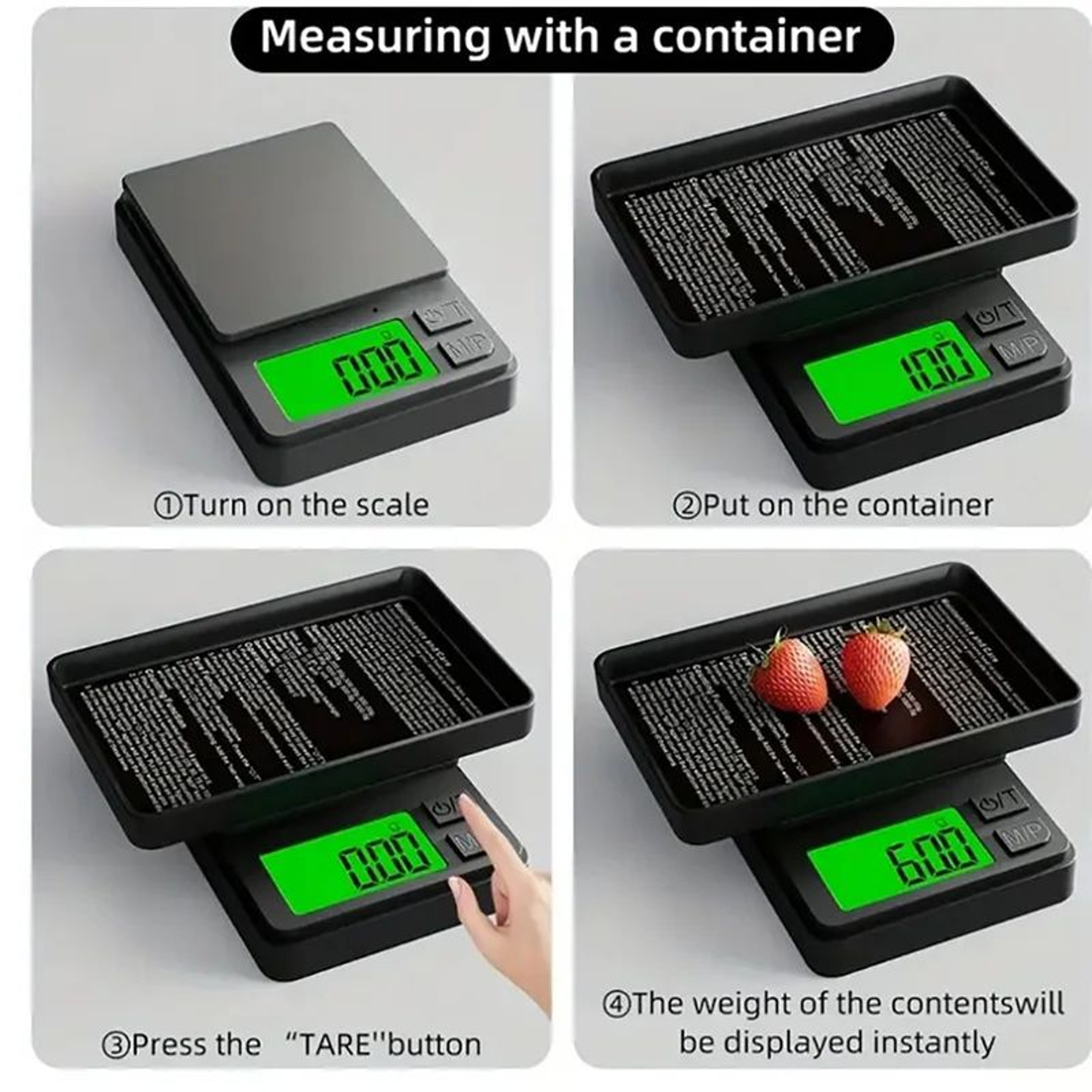 HighPrecision Mini Digital Pocket Scale  001g Jewelry  Kitchen Electronic Scale 3