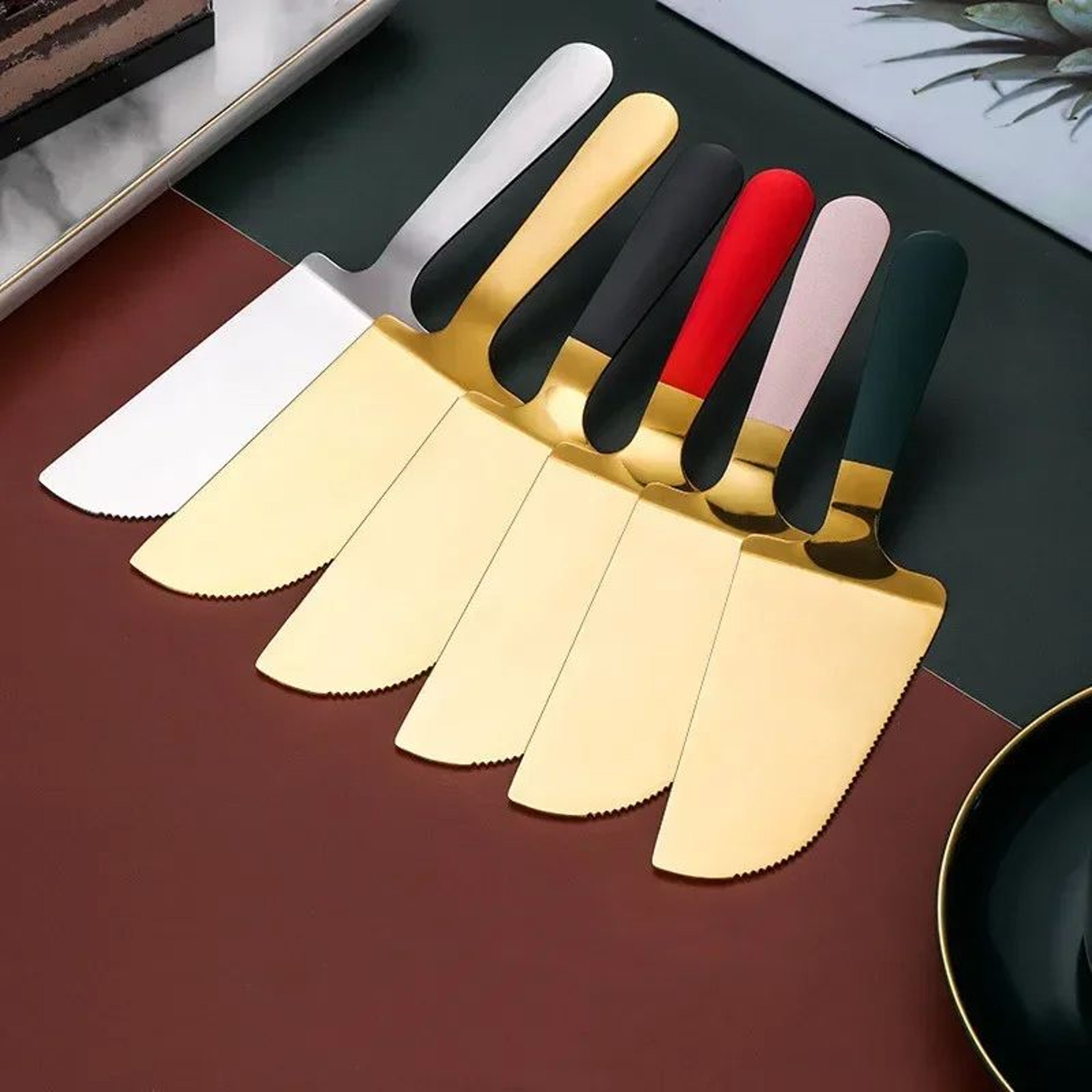 Stainless Steel Cake Server Knife  MultiPurpose Cake Shovel For Pizza Pie Cheese  Desserts 5