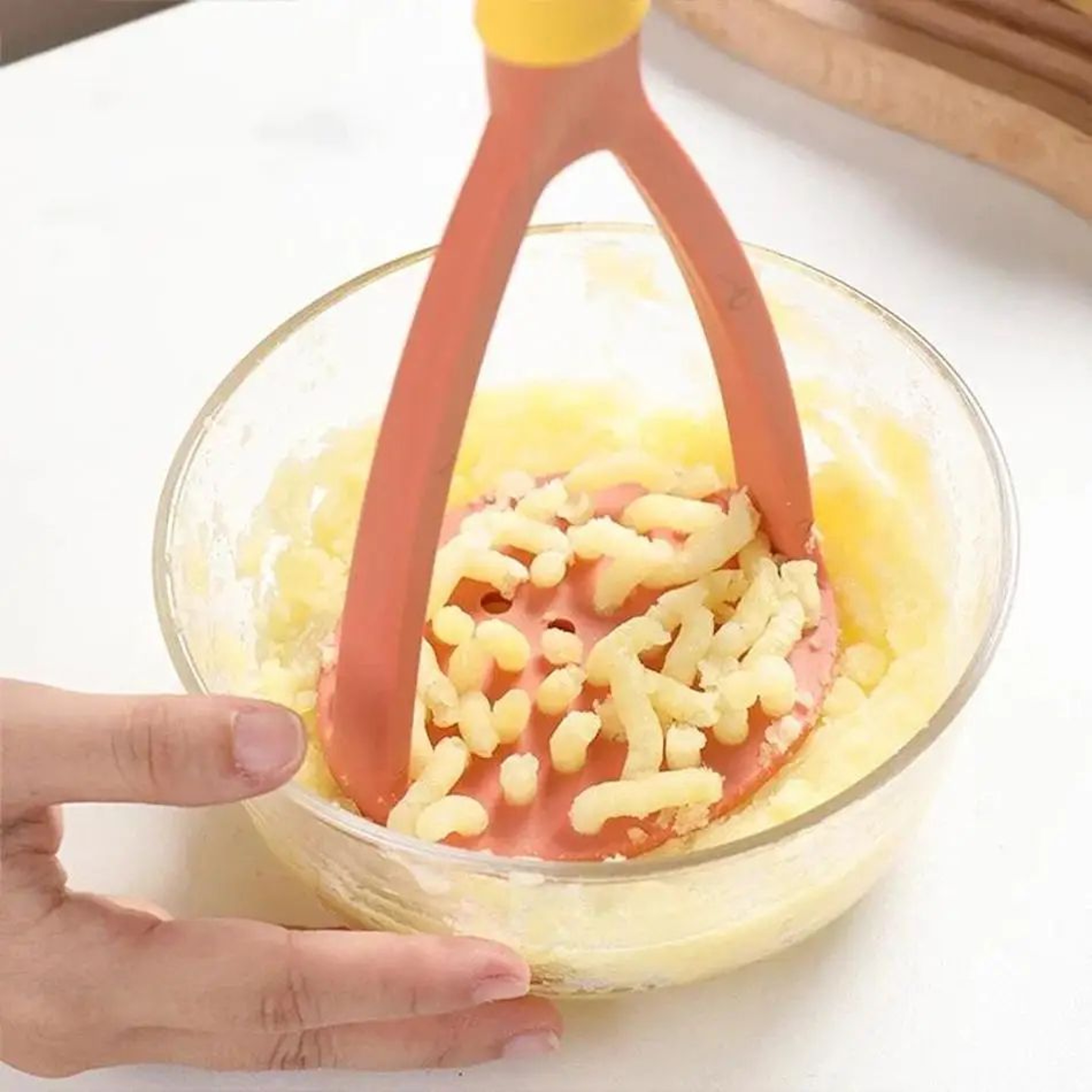 PressStyle Potato Masher And Ricer For Smooth Mashed Potatoes 3