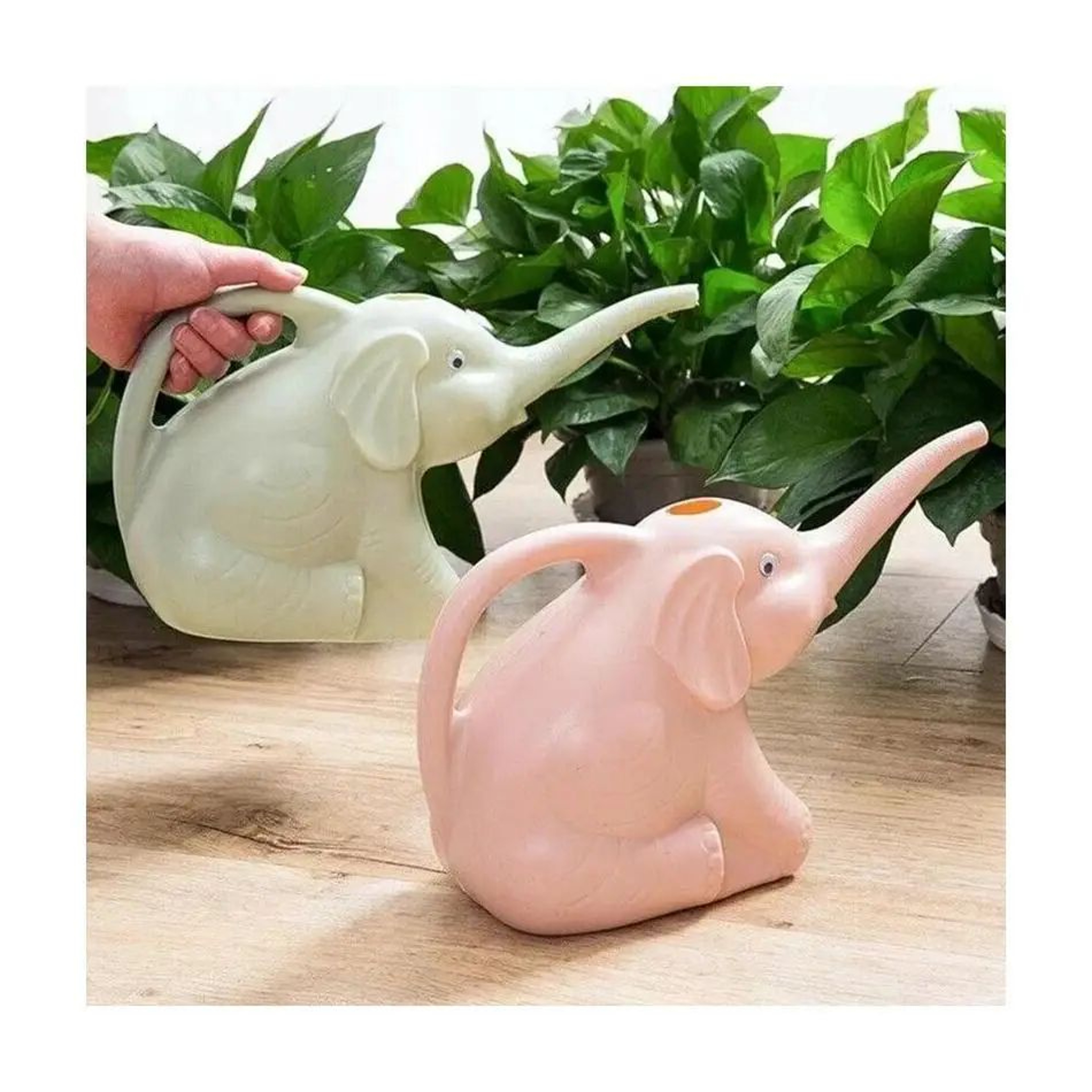Cute Elephant Watering Can For Kids Garden And Indoor Plants 0