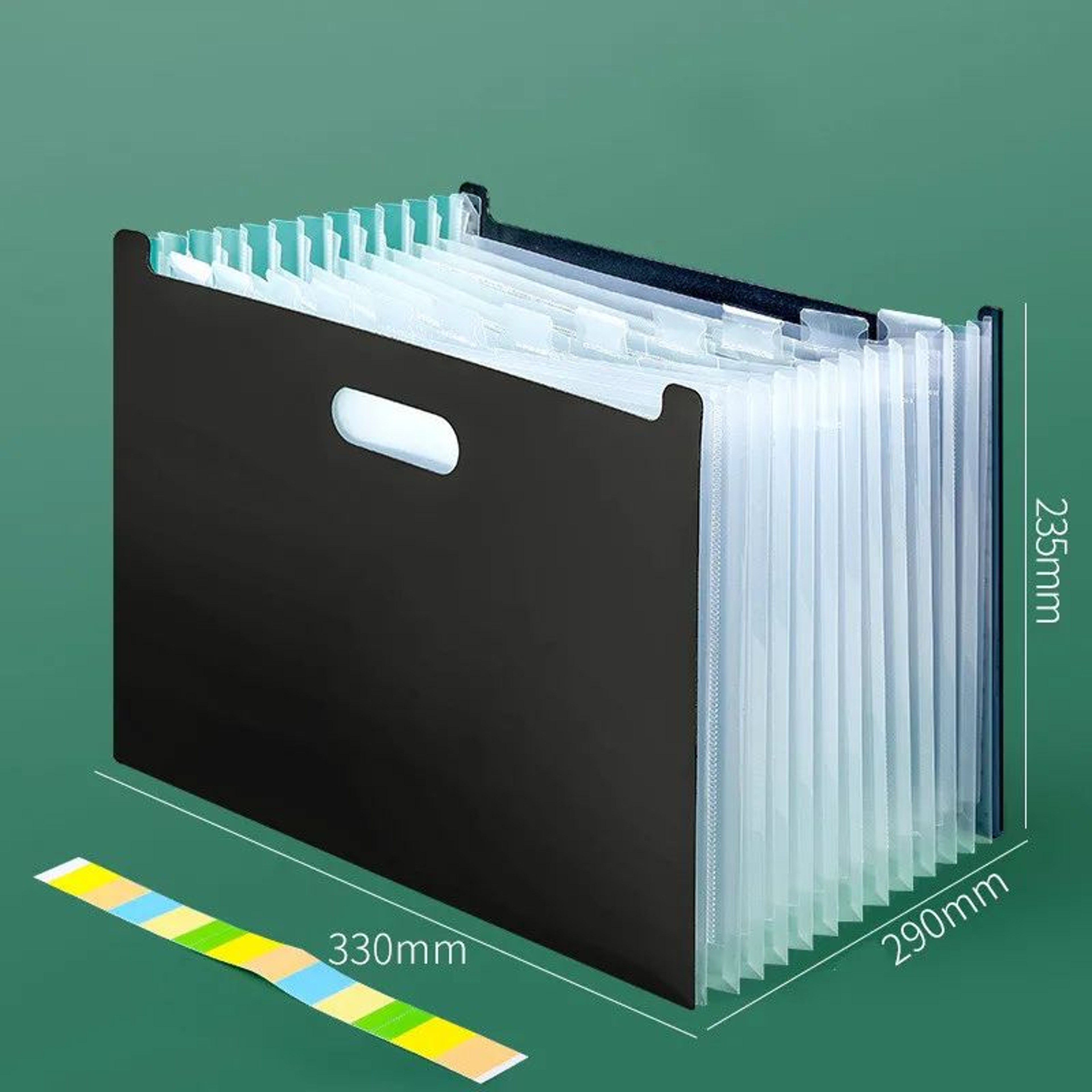 Expanding Desk File Organizer MultiLayer Document Folder For Office And School 4