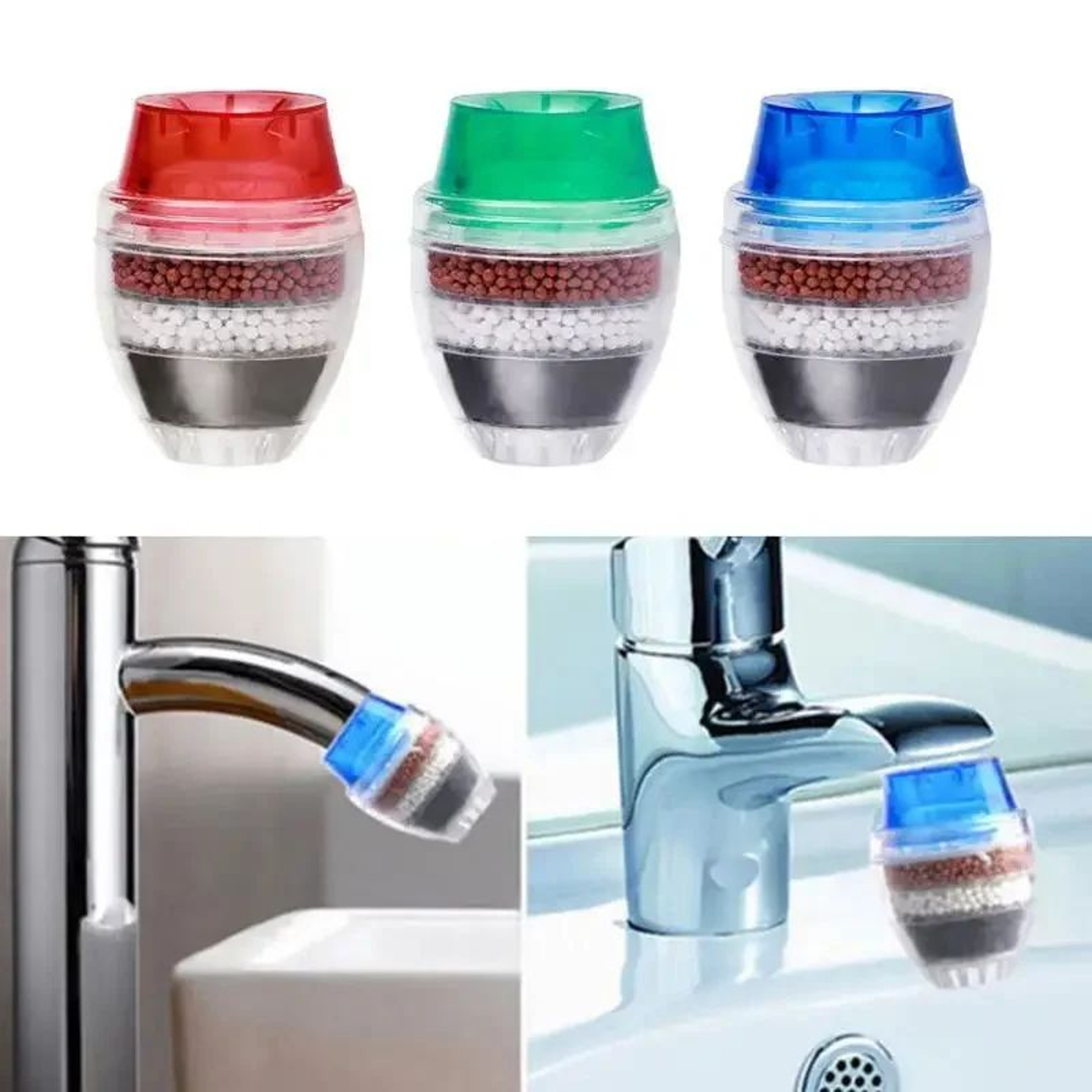 Kitchen Faucet Water Purifier With Activated Carbon Filter Tap Attachment 3