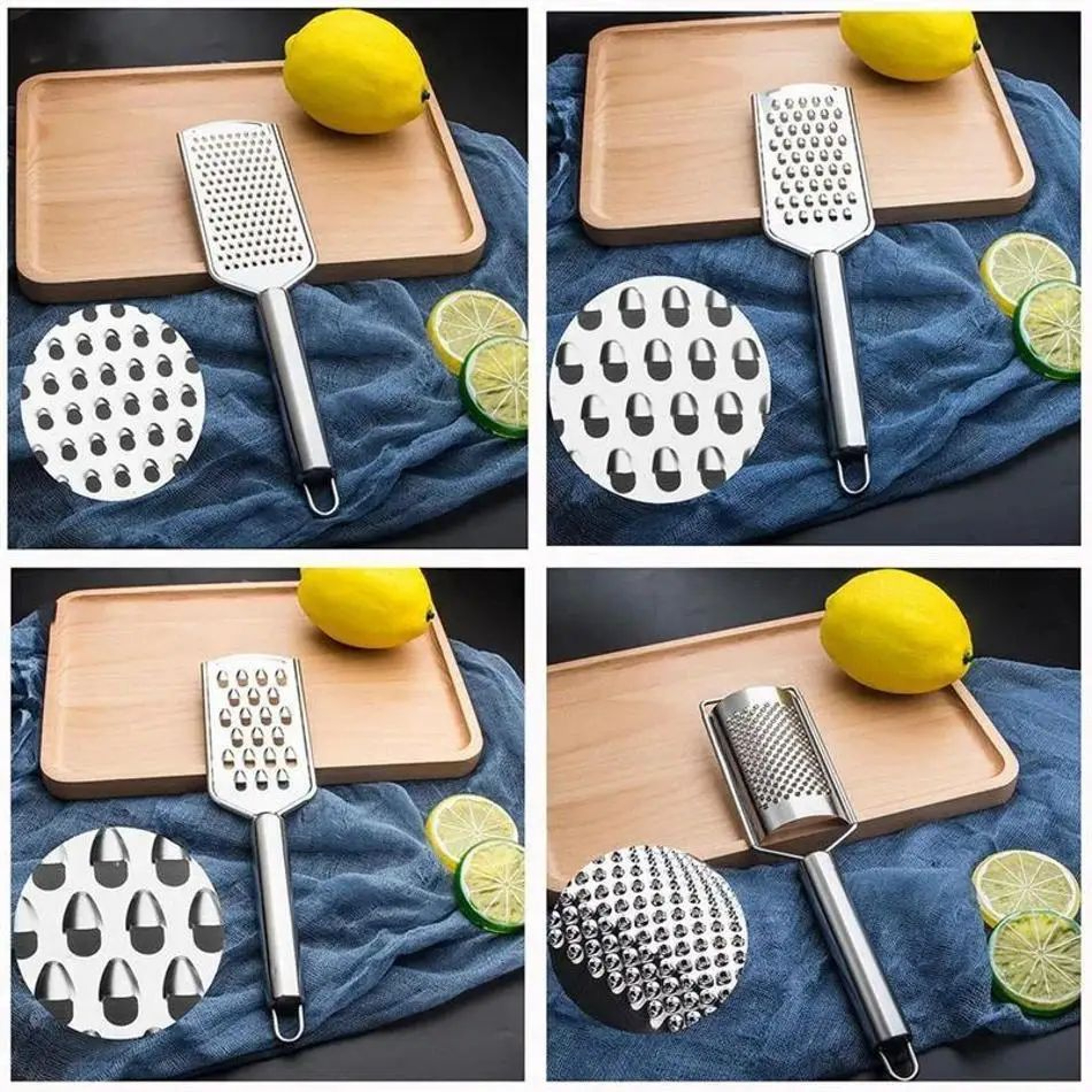Stainless Steel Vegetable Grater MultiPurpose Cheese  Food Shredder 4