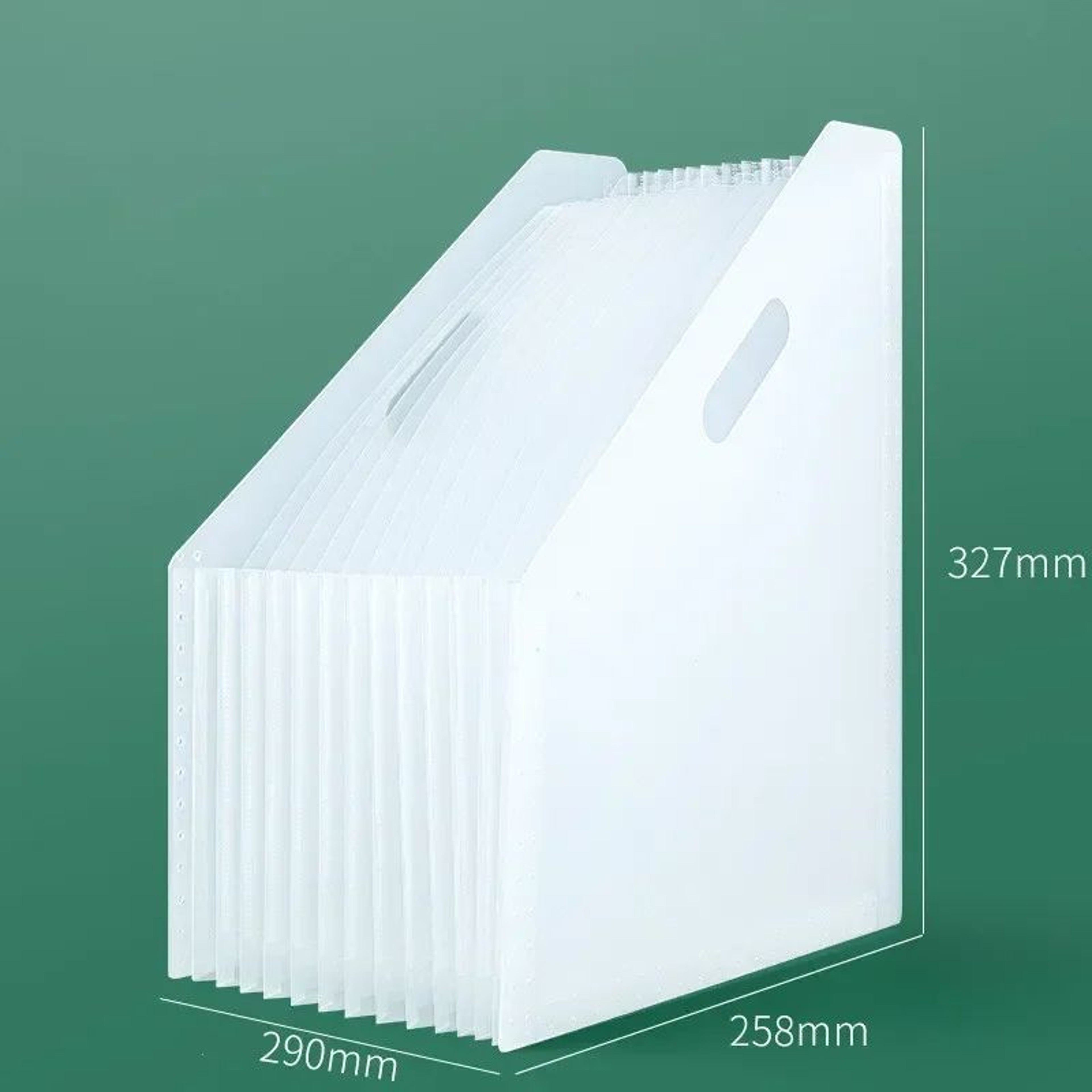 A4 Vertical Desk File Organizer MultiLayer Standing Document Folder 9