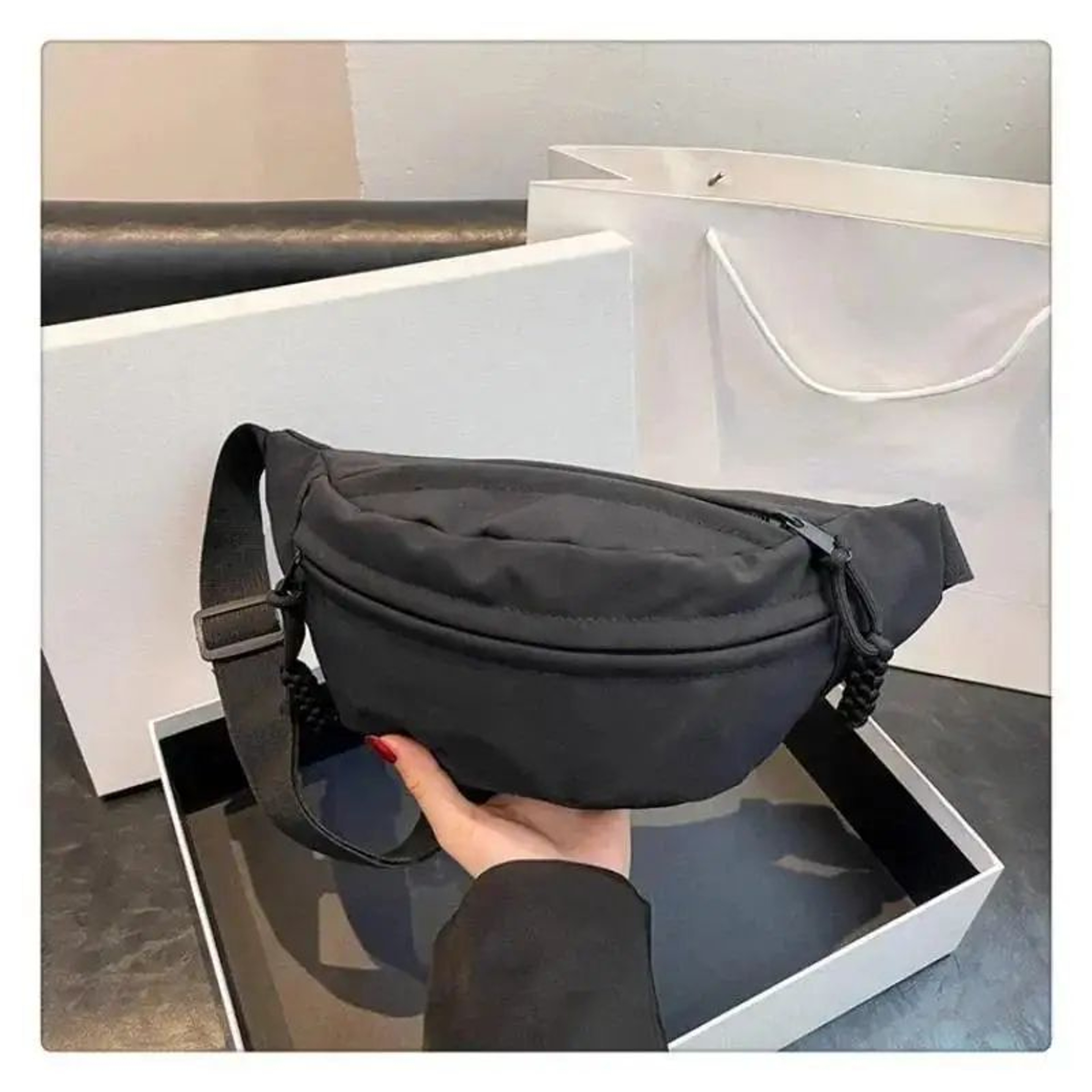 Waterproof Canvas Crossbody Bag For Women OneShoulder Casual Sports Bag 6