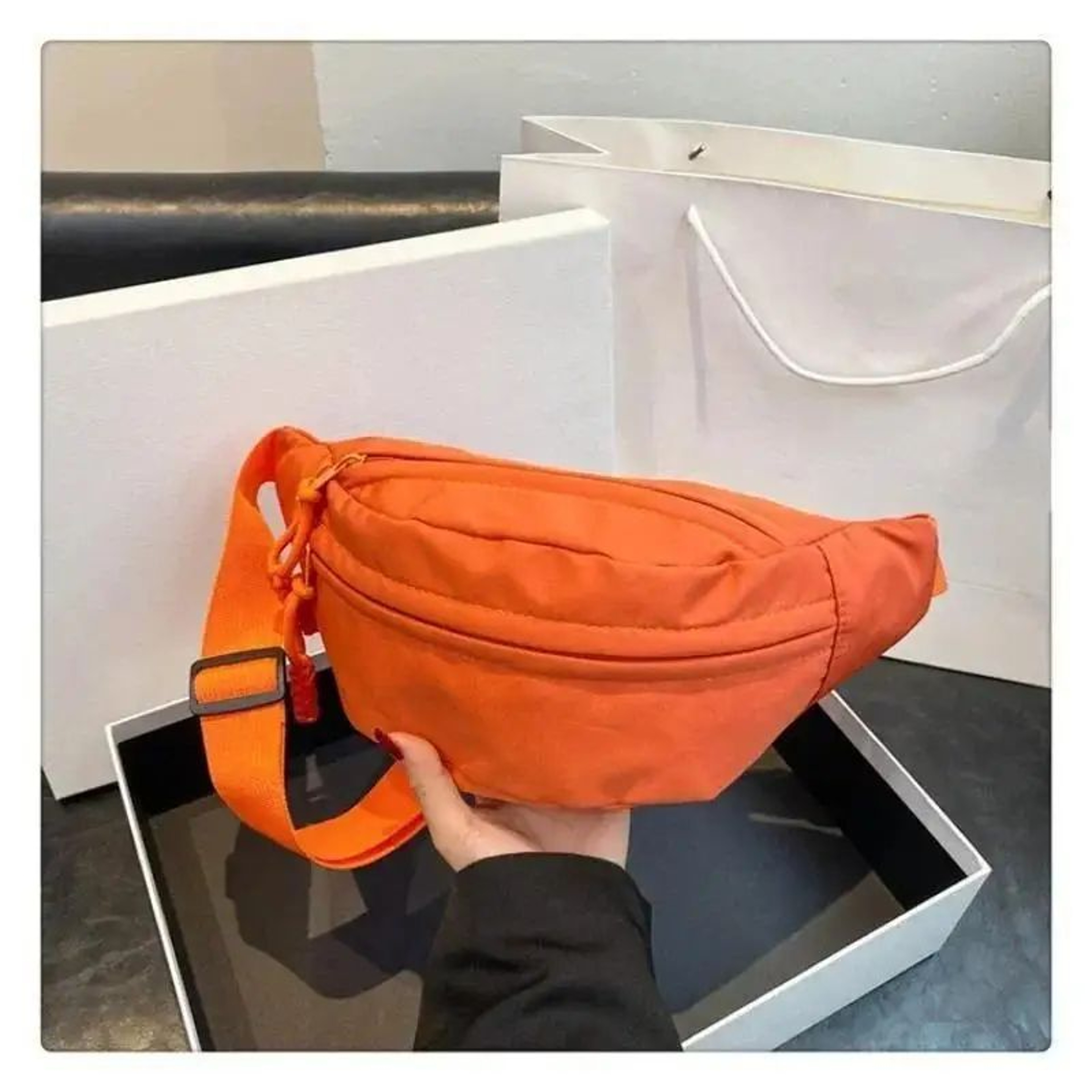 Waterproof Canvas Crossbody Bag For Women OneShoulder Casual Sports Bag 7