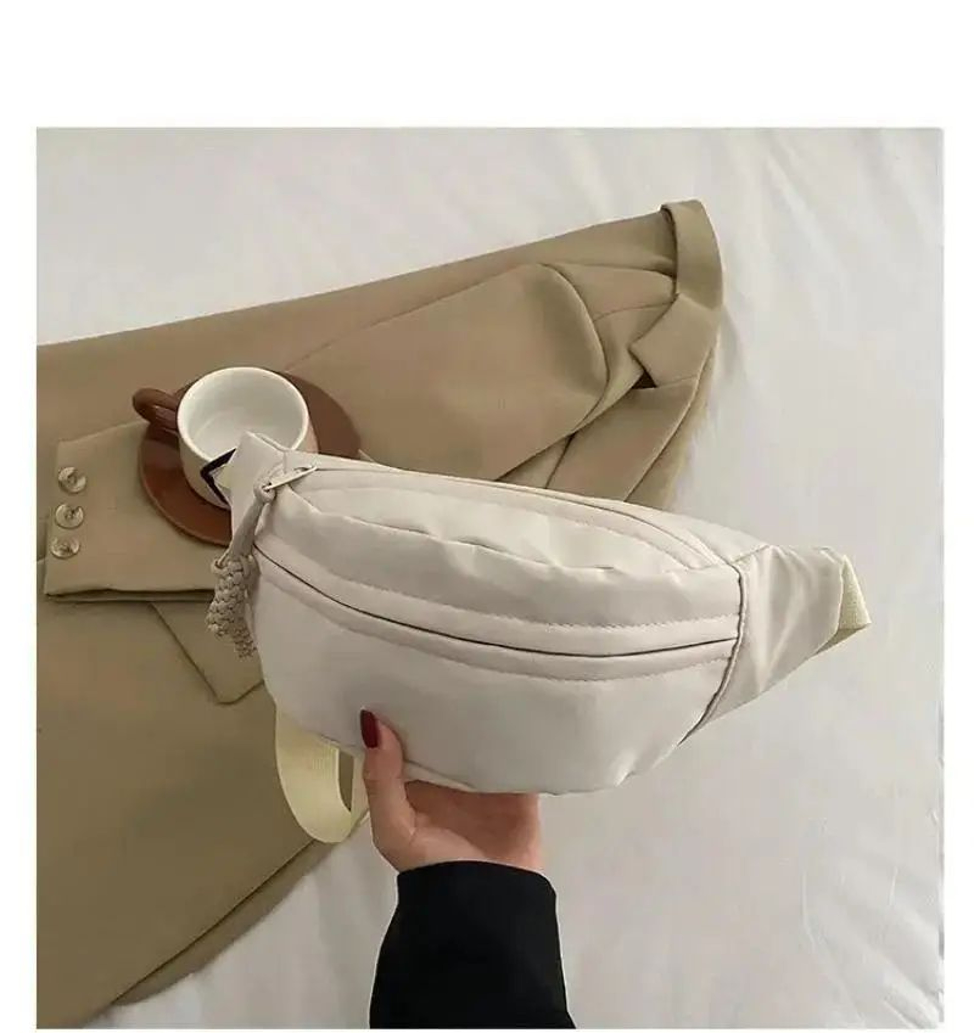 Waterproof Canvas Crossbody Bag For Women OneShoulder Casual Sports Bag 9