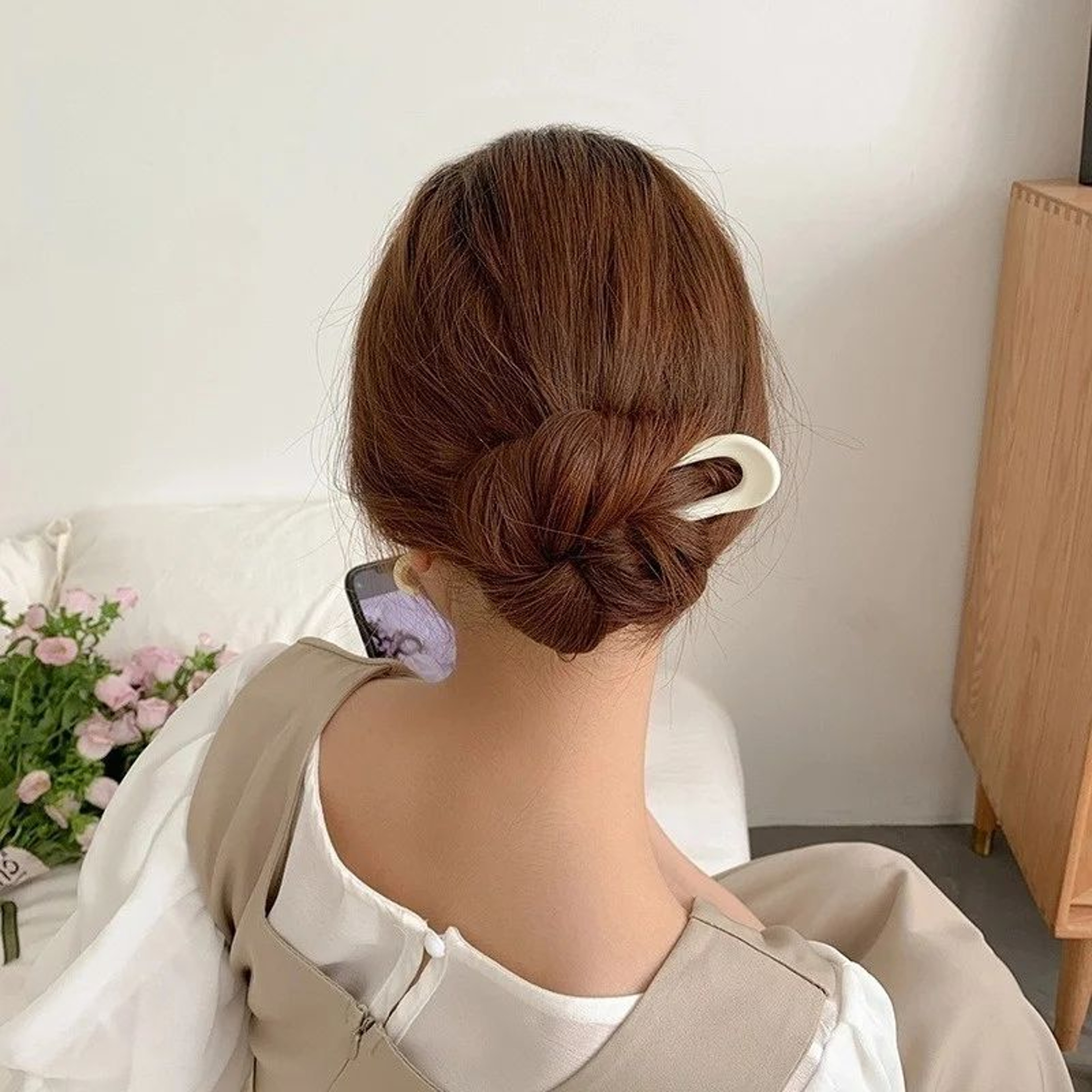 Candy Luxe UShaped Hair Stick  Elegant U Shaped Hair Pin In Trendy Candy Colors 1