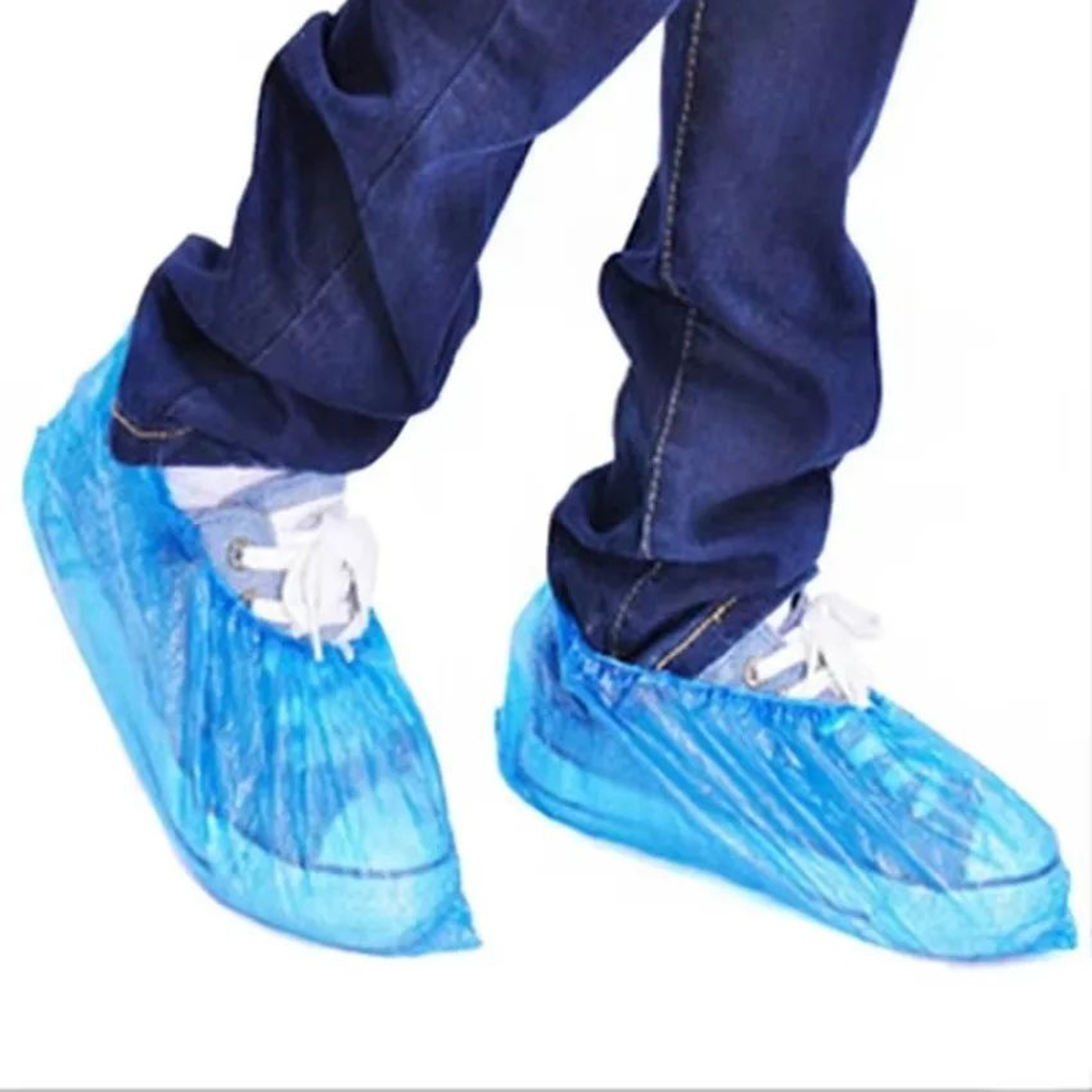 100Pack Waterproof Disposable Shoe Covers  Durable Waterproof Shoe Covers For Home  Medical Use 1