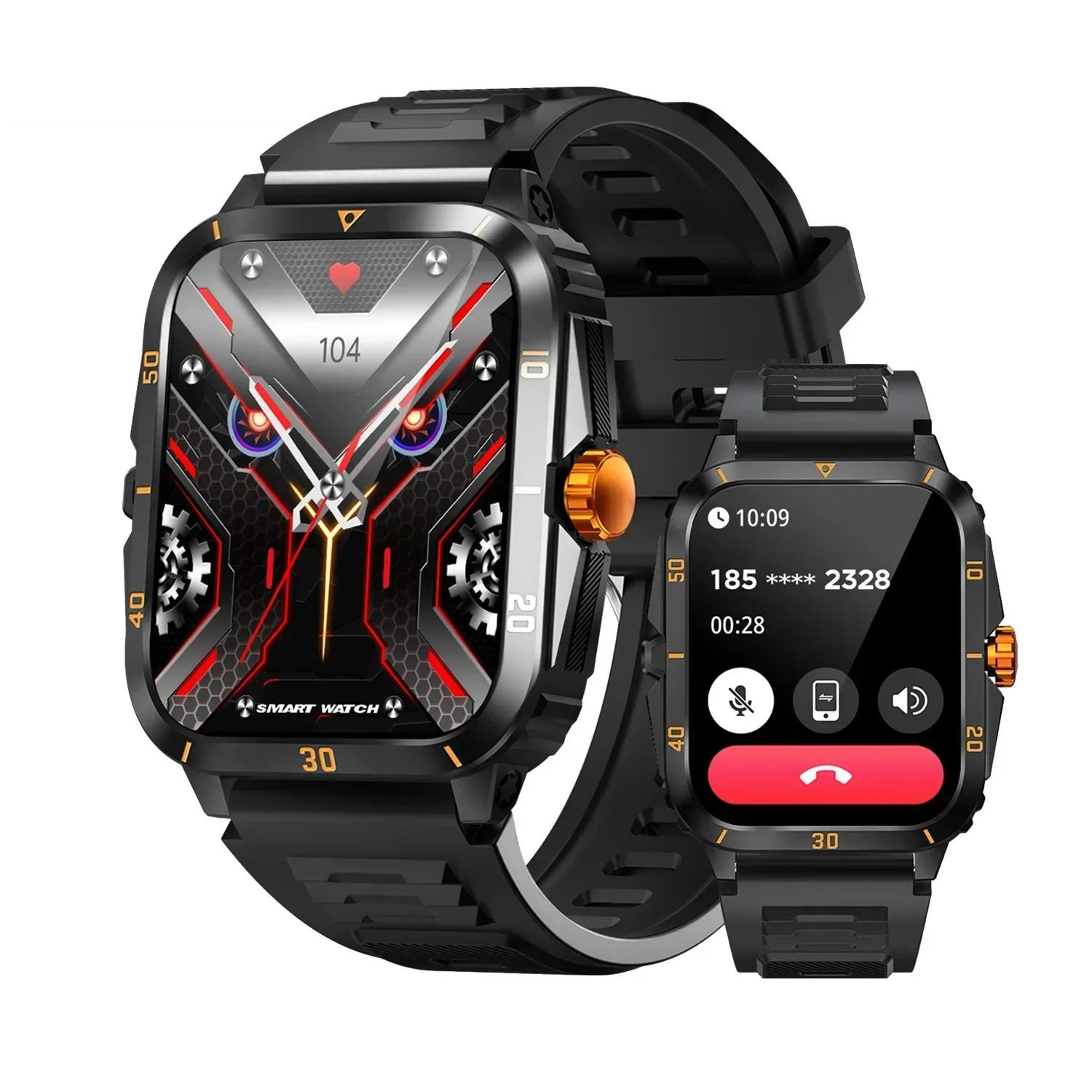 KT71 Bluetooth Calling Smartwatch With Heart Rate  Blood Oxygen Monitor 2