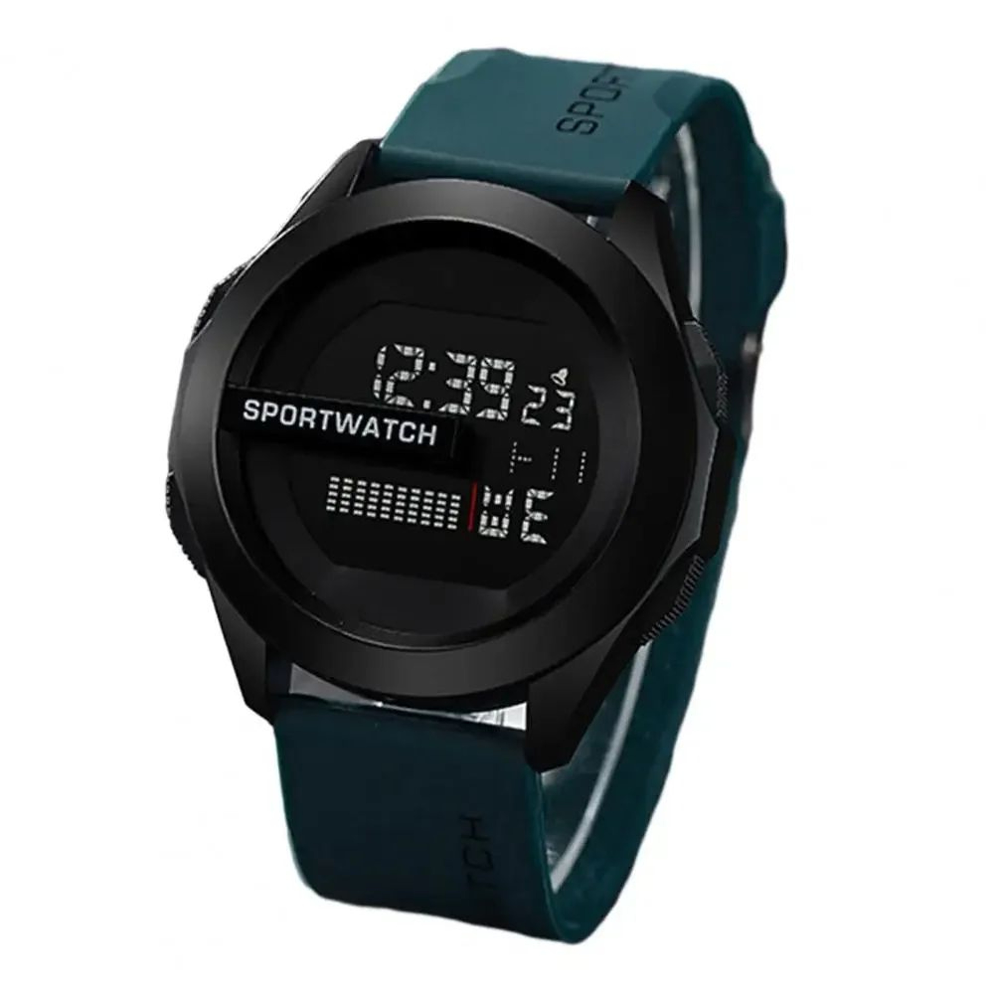 Men Waterproof LED Digital Sports Watch With Alarm  Fitness Functions 8