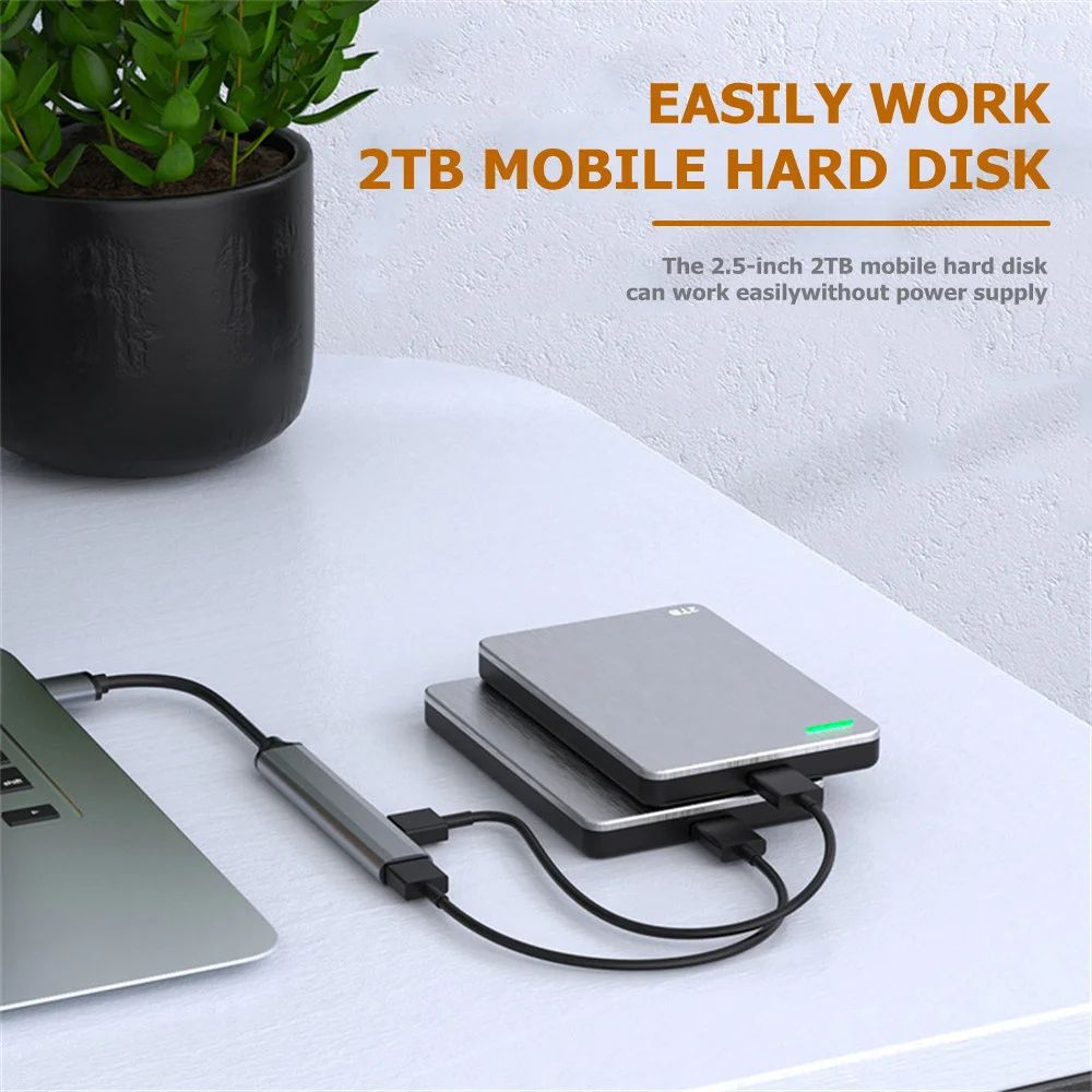 4Port USB Type C Hub  HighSpeed USB 30 MultiPort Splitter Adapter 2