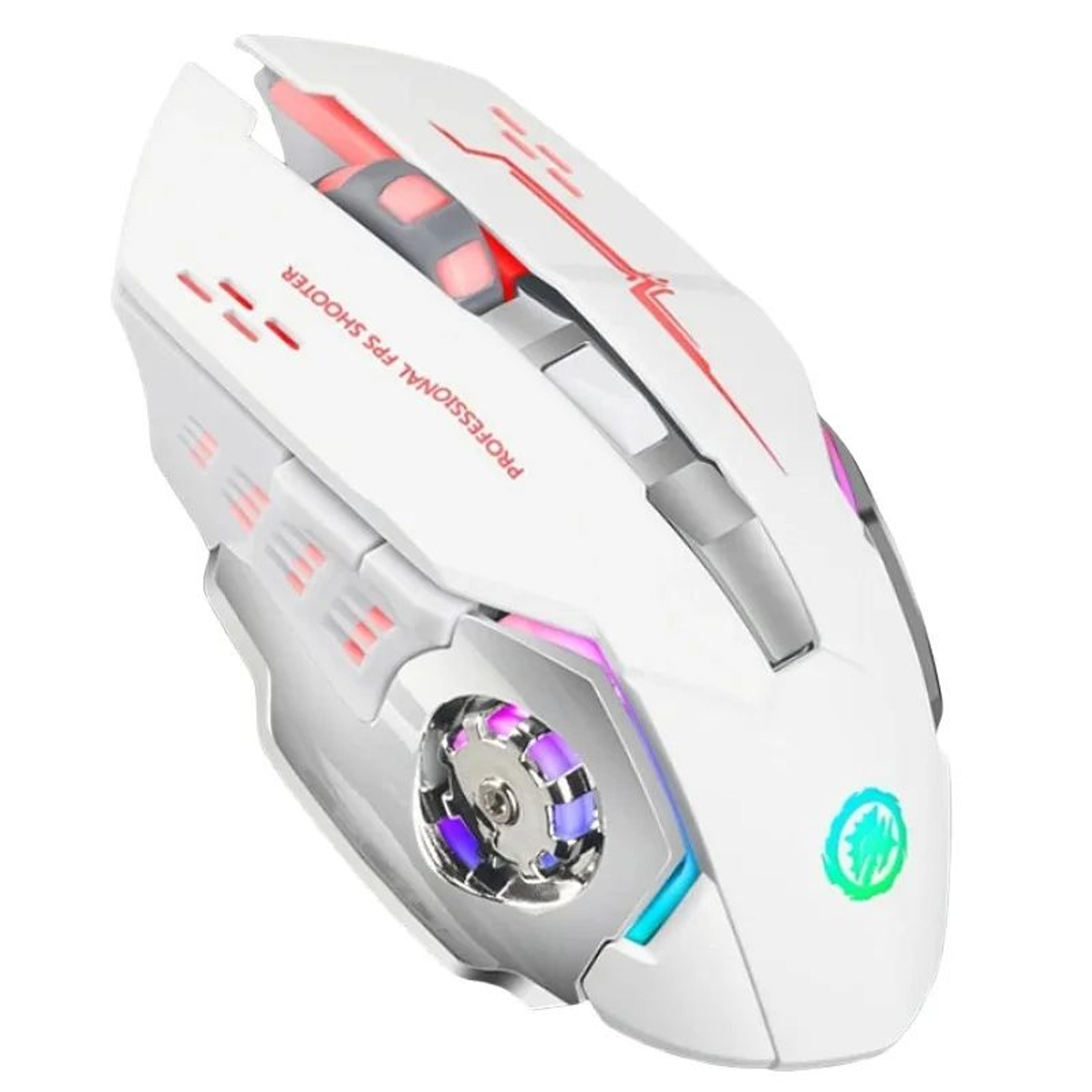 DualMode Rechargeable Wireless Mouse With Bluetooth 52  3600 DPI Precision 4