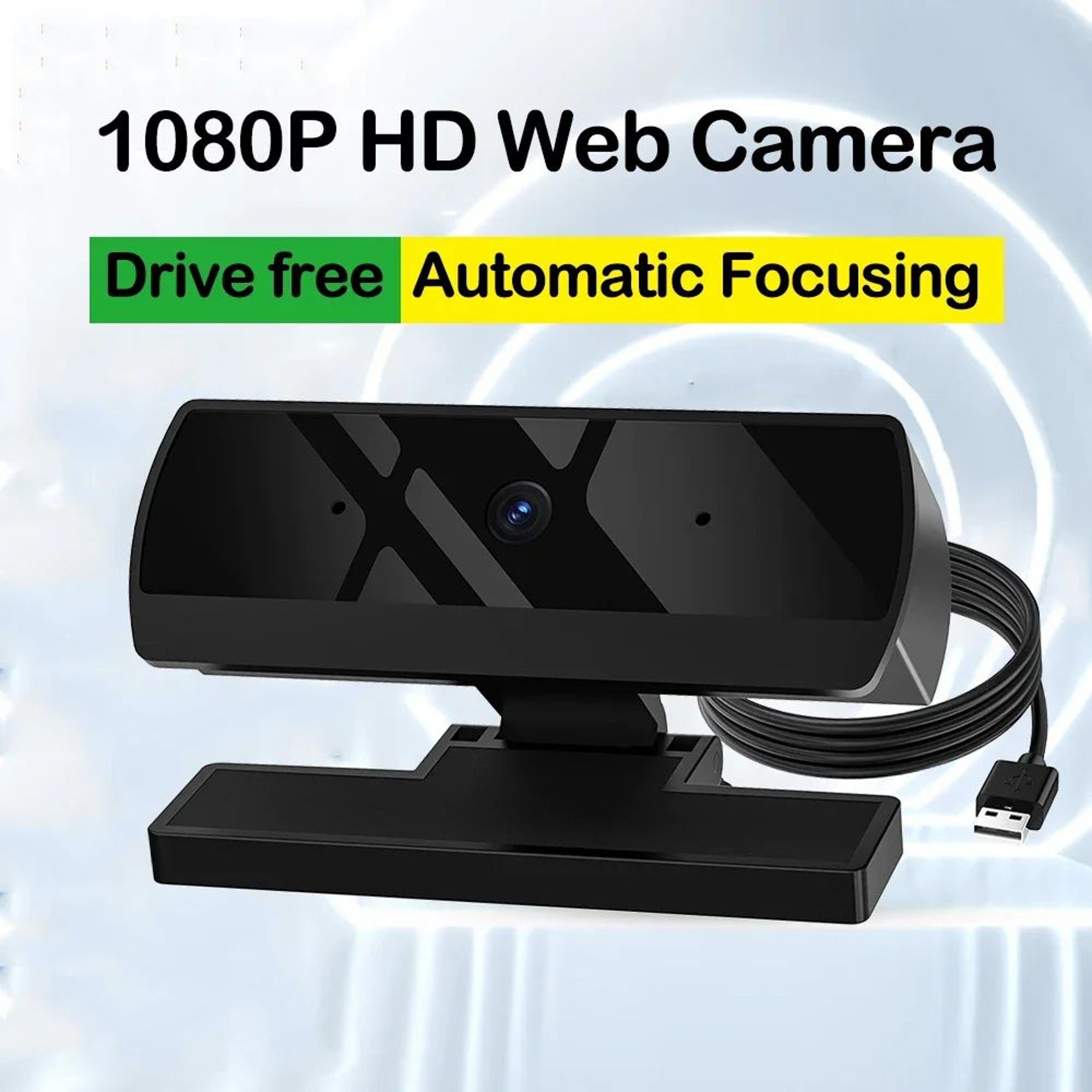 Full HD 1080P Autofocus Webcam With Microphone  USB 1080P Webcam For PC Laptop  Live Streaming 0