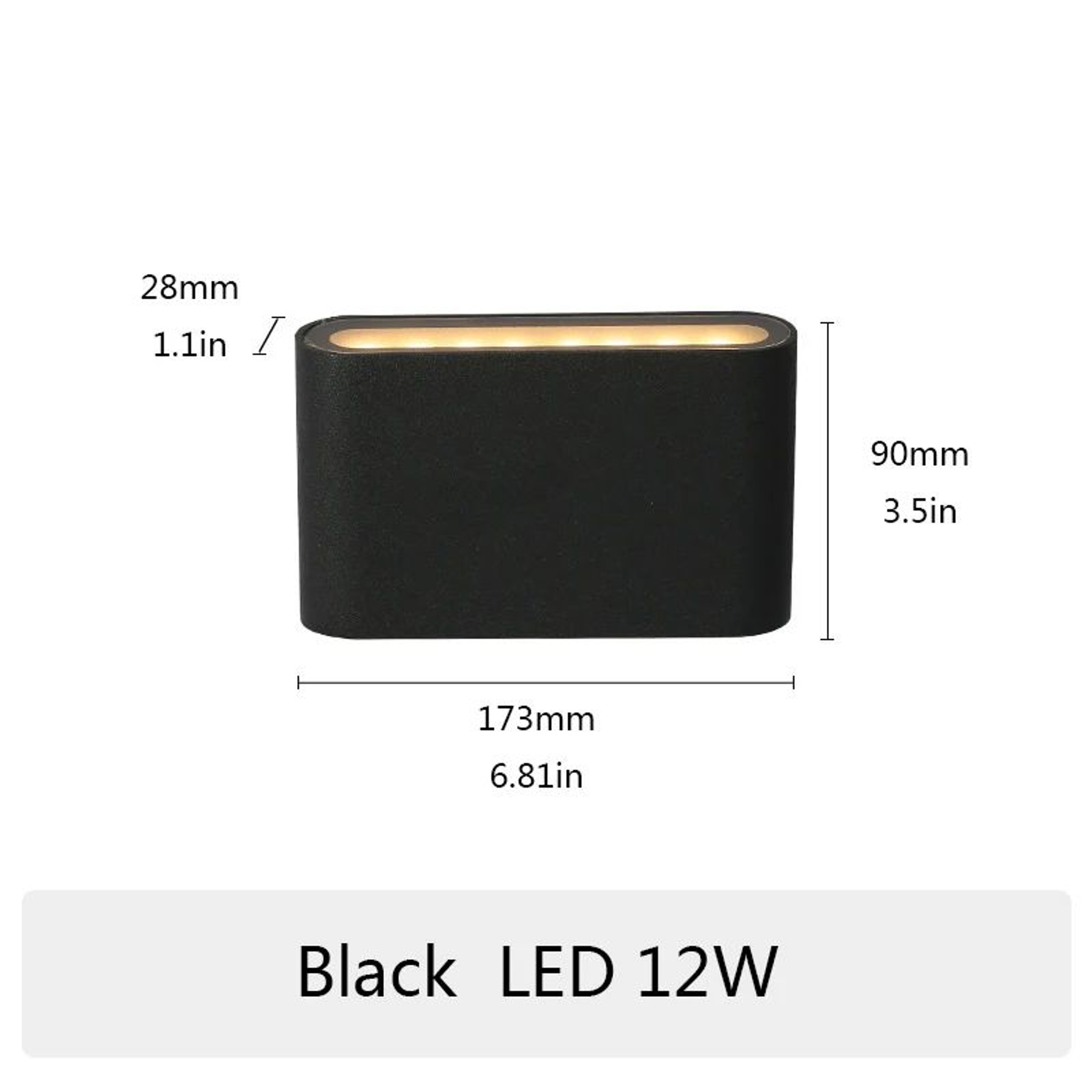 Modern PIR Sensor Outdoor Wall Light  Waterproof LED Wall Lamp With Motion Detection 15