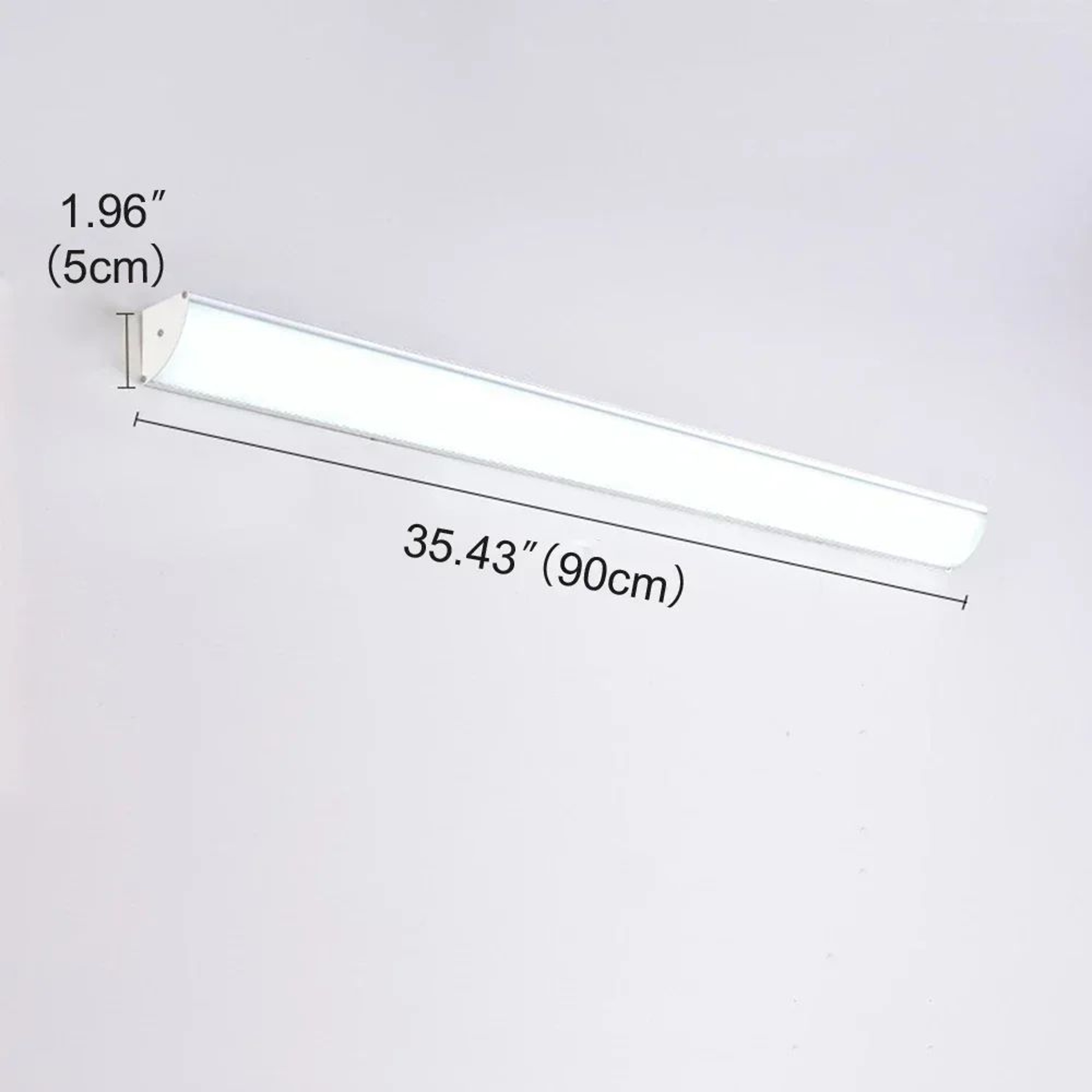 Minimalist Long Strip Outdoor Wall Light With Motion Sensor  Waterproof LED Garden Sconce 13