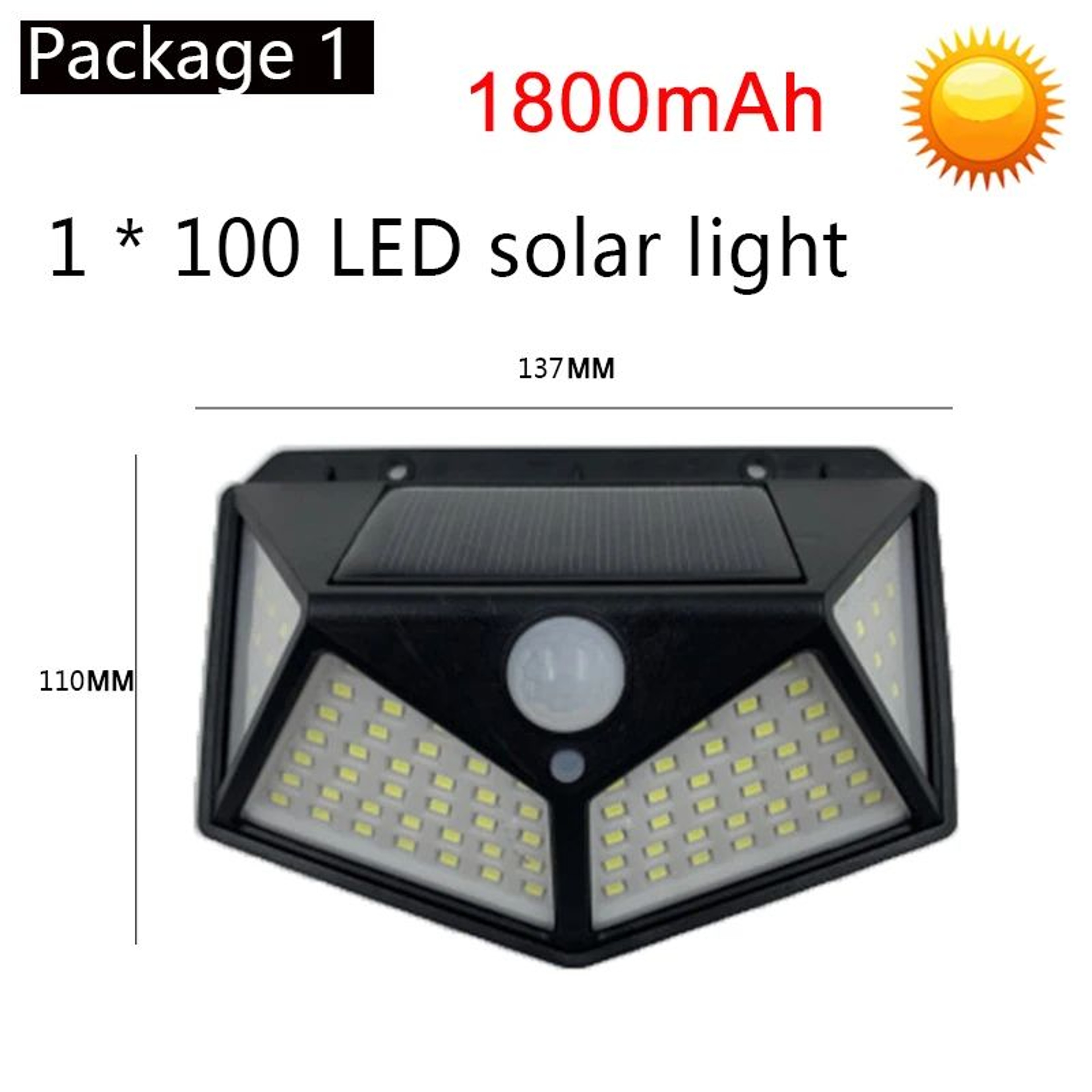 SolarGlow Motion Sensor Garden Spotlight  Waterproof Solar Outdoor Light 4