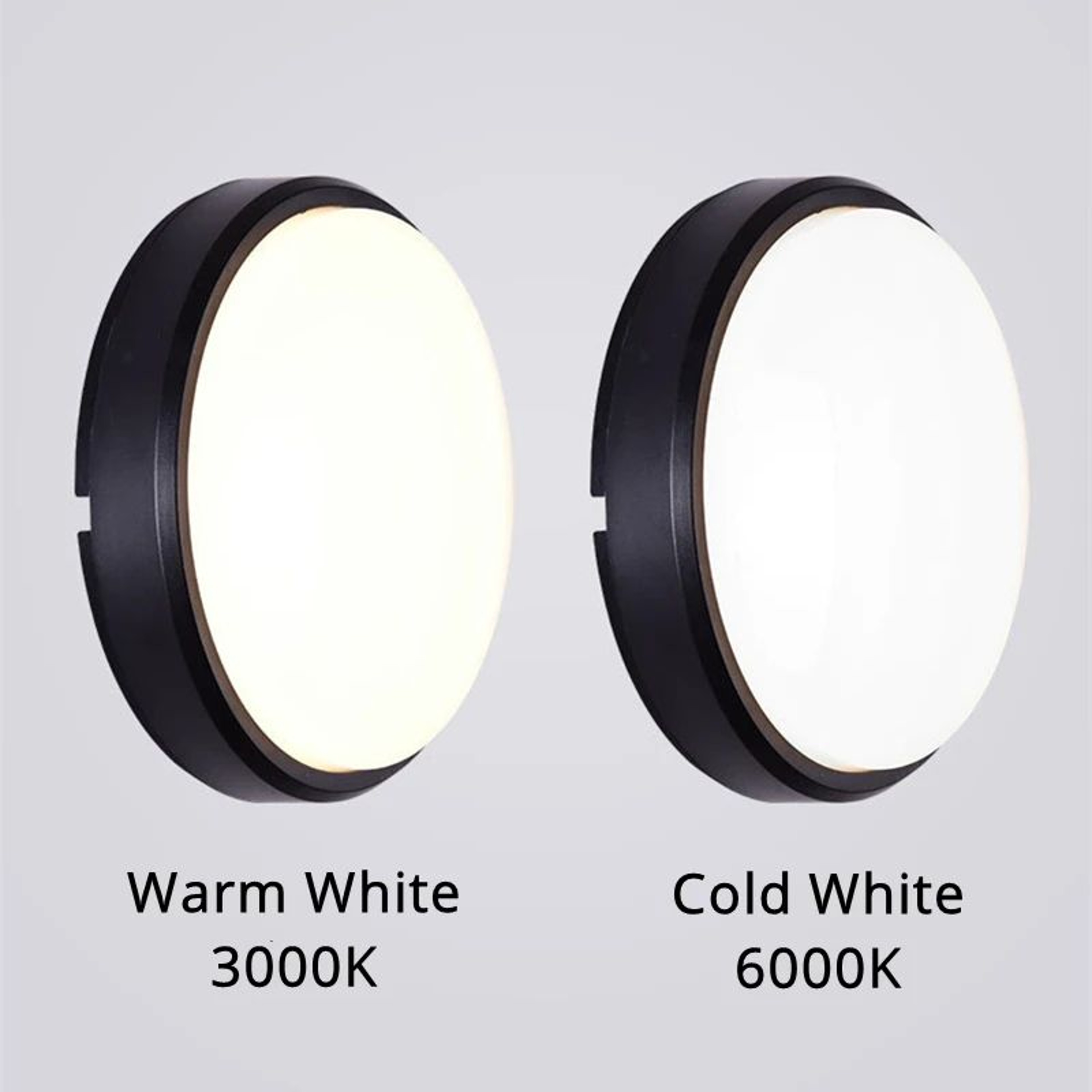 AquaGlow 1620W Waterproof LED Ceiling Light  Round  Oval Outdoor Surface Mount 2
