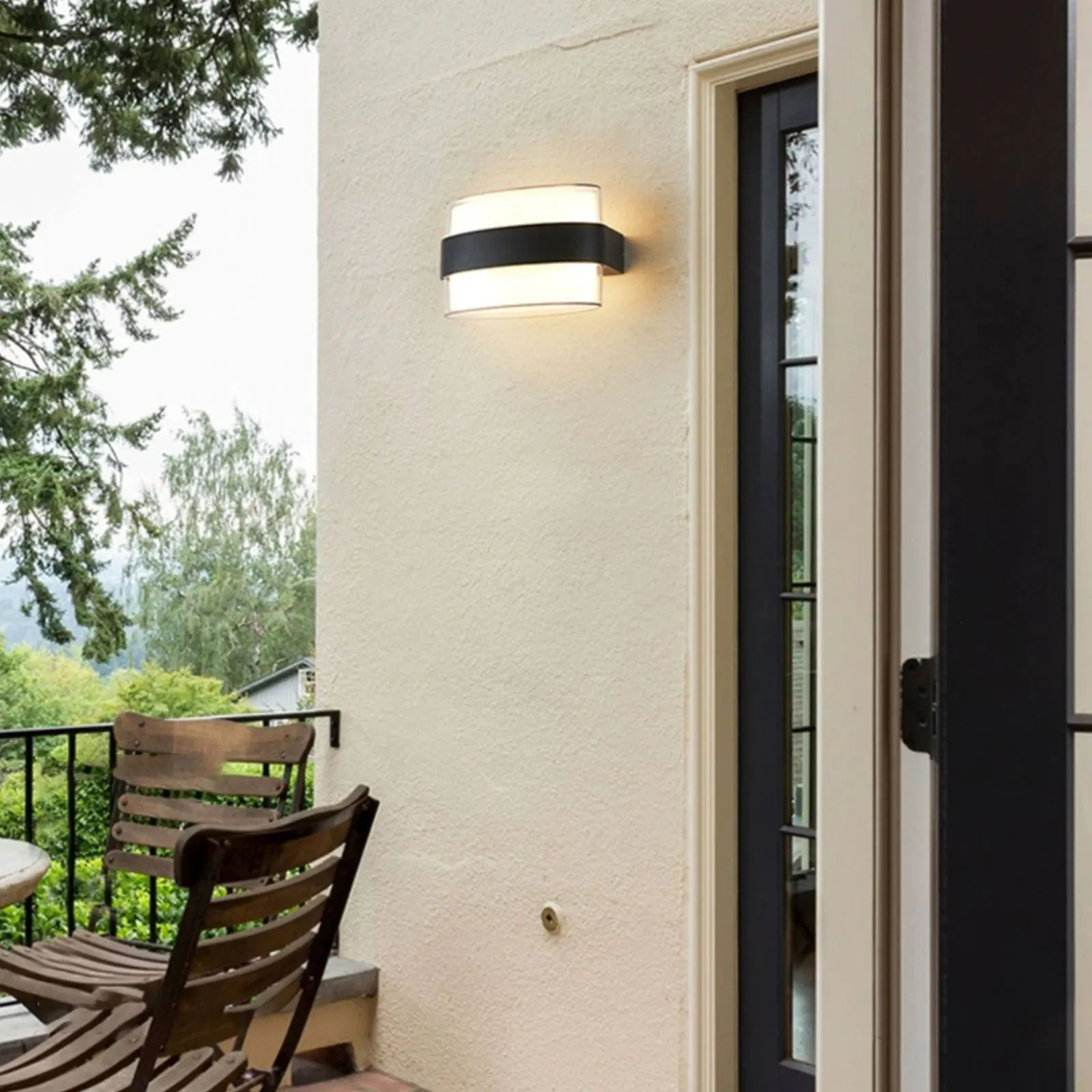 Premium Outdoor LED Motion Sensor Wall Light  Waterproof IP66 Modern Porch  Garden Lighting 1