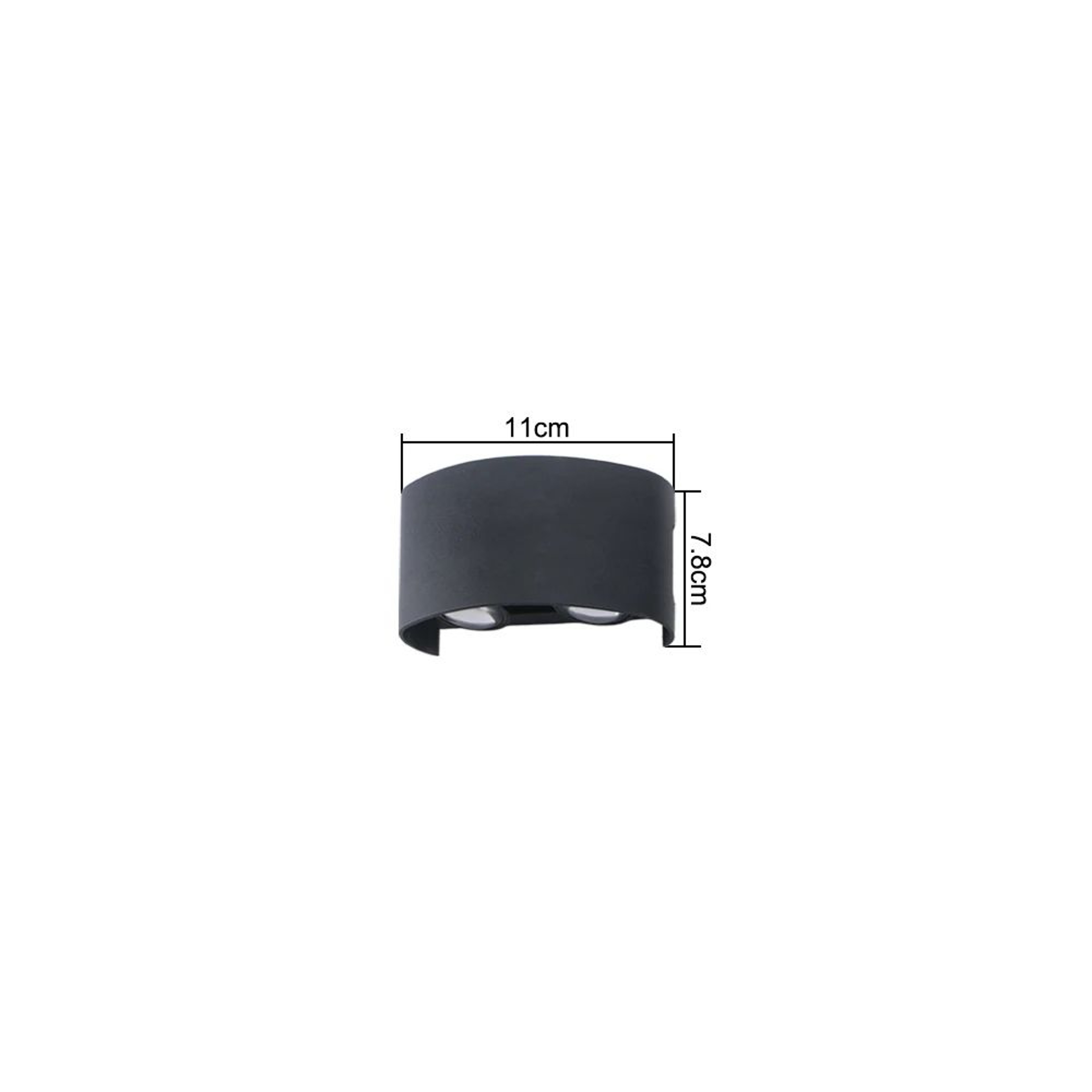 Modern Outdoor Waterproof LED Wall Light  IP65 Up  Down Sconce Lighting For Porch Garden  Indoor St 5