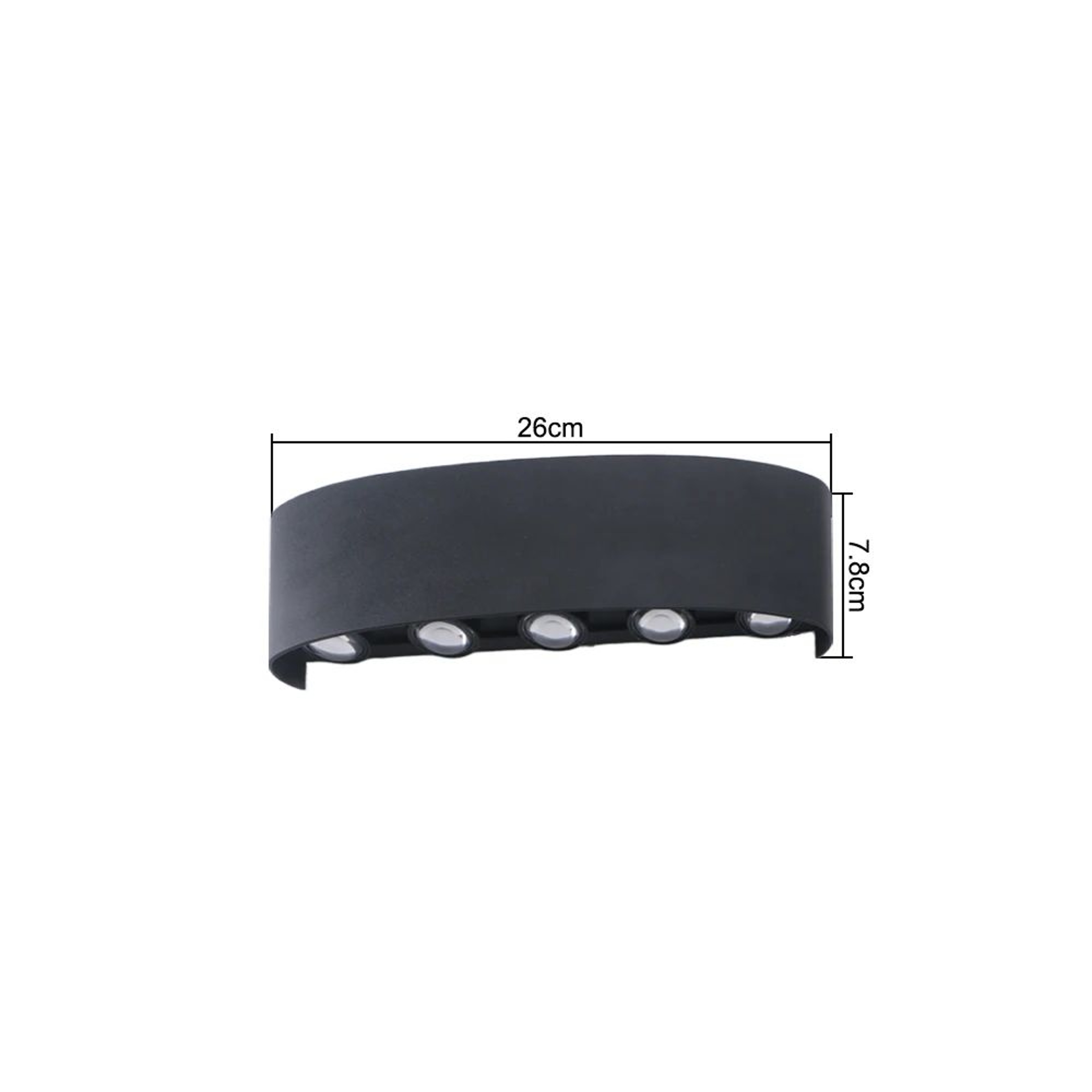 Modern Outdoor Waterproof LED Wall Light  IP65 Up  Down Sconce Lighting For Porch Garden  Indoor St 8