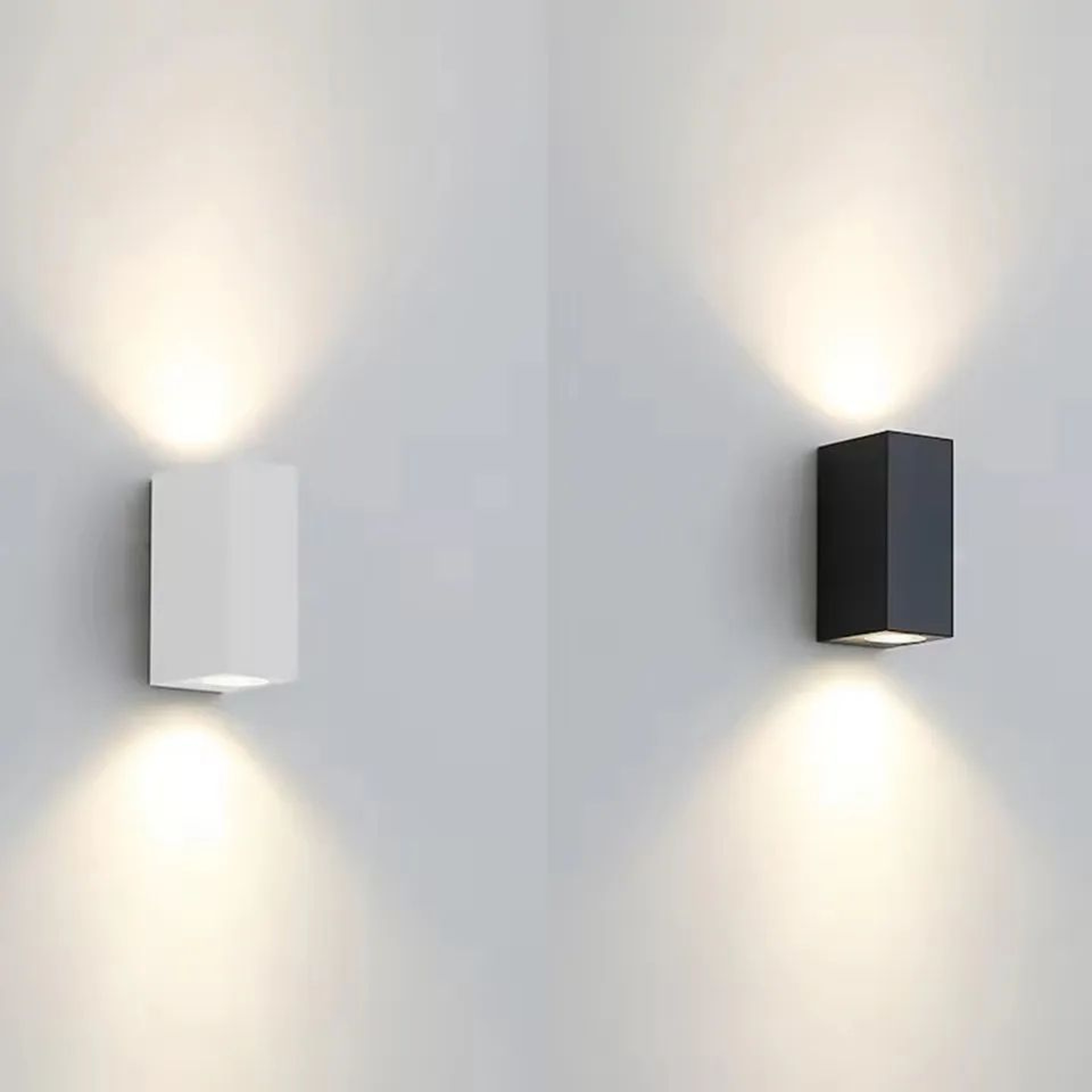 Elegant Outdoor GU10 Up  Down Wall Light  IP65 Waterproof LED Lighting For Garden Porch  Indoor Wal 1