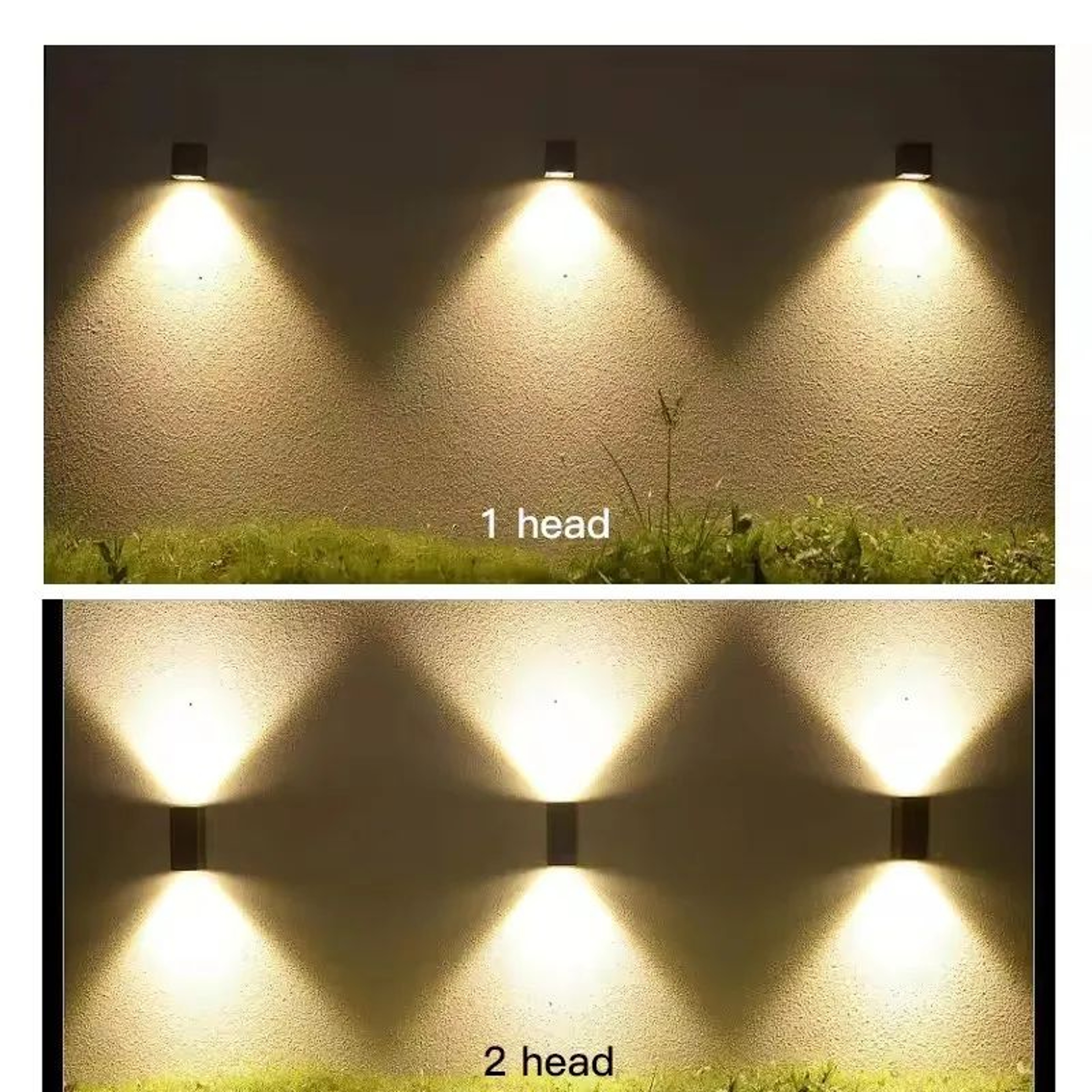 Elegant Outdoor GU10 Up  Down Wall Light  IP65 Waterproof LED Lighting For Garden Porch  Indoor Wal 3