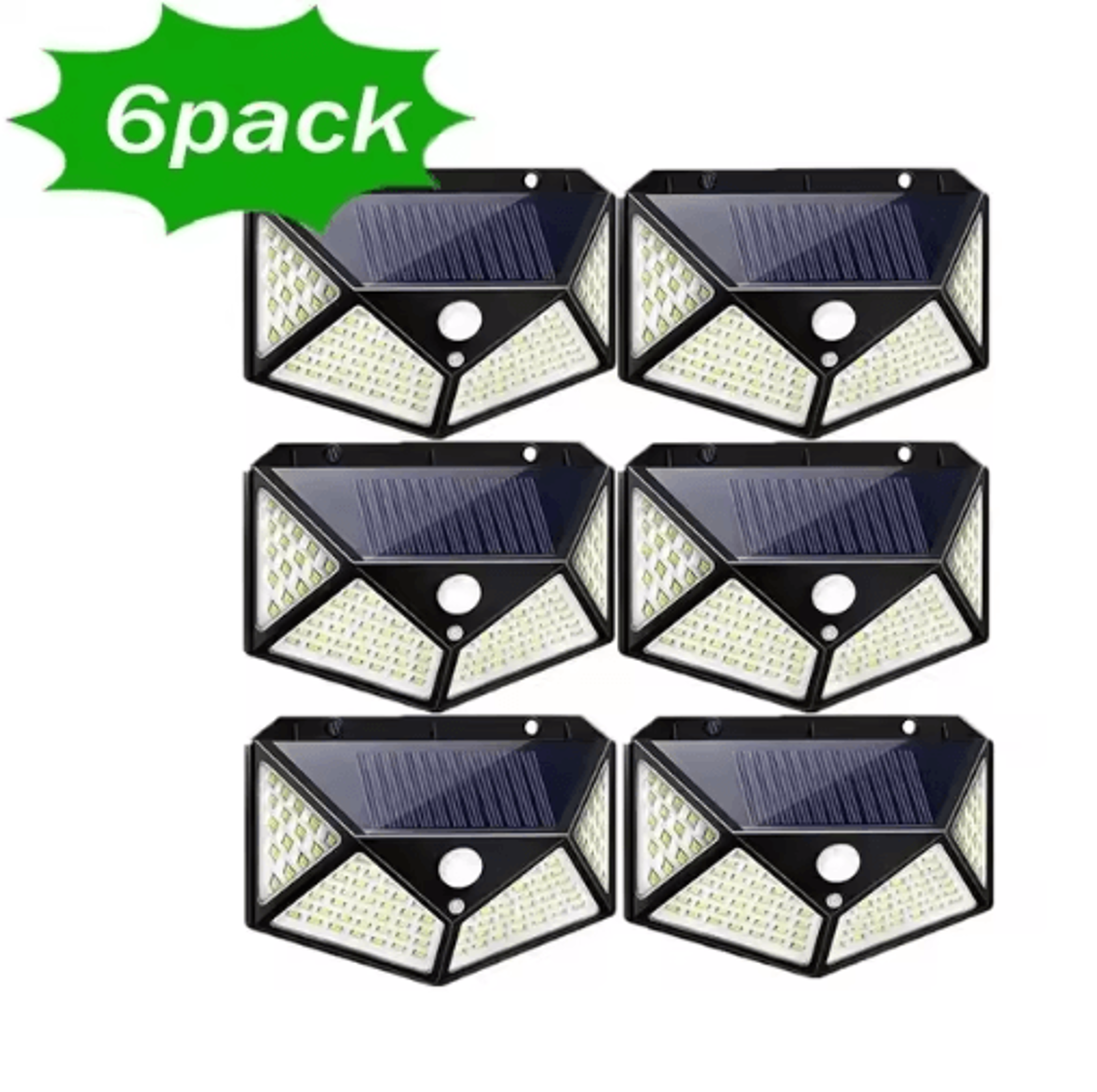 100 LED Solar Motion Sensor Wall Light  Waterproof Wireless Garden Security Lamp 5