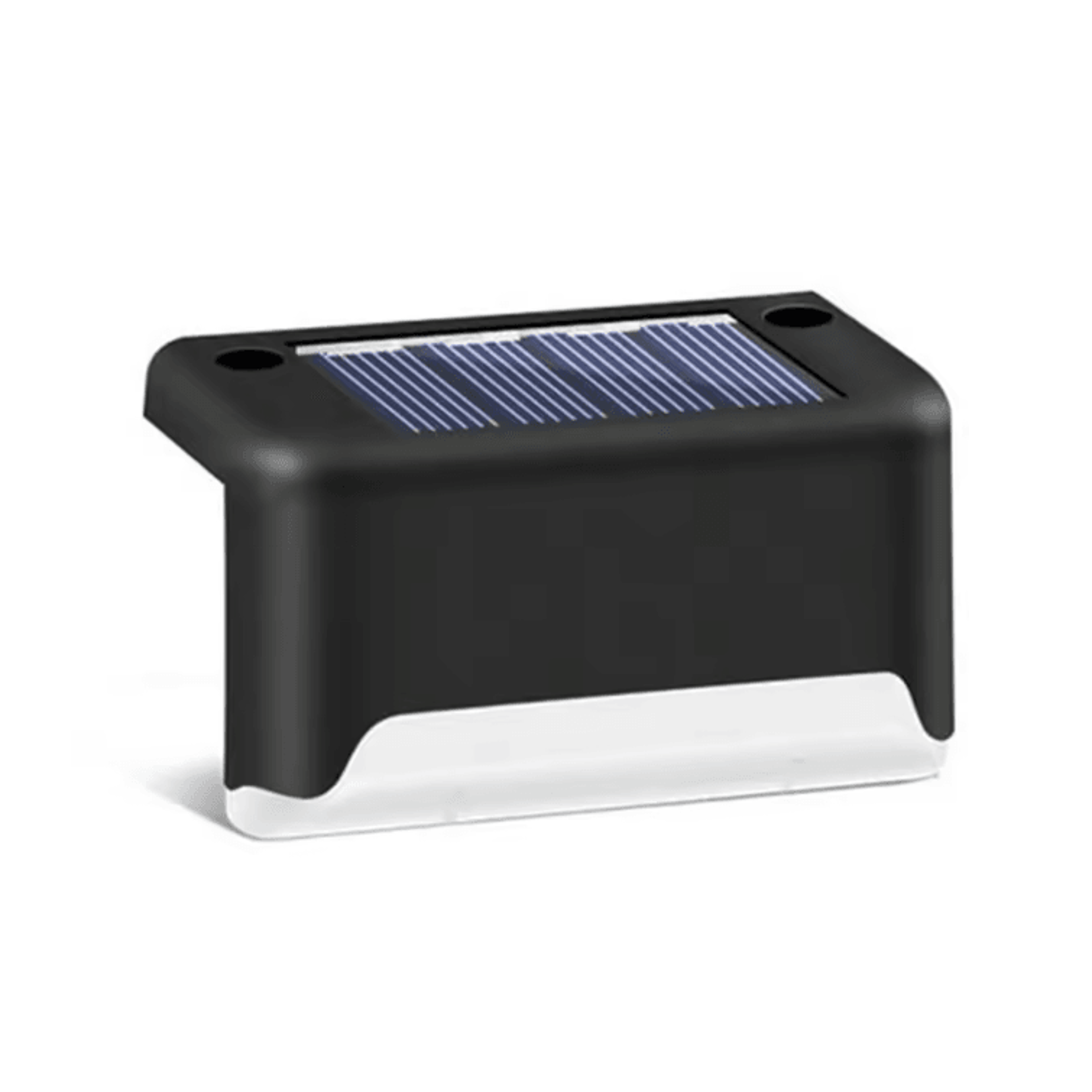 Warm White Solar Step Lights  IP65 Waterproof LED Fence  Garden Wall Lamp 9