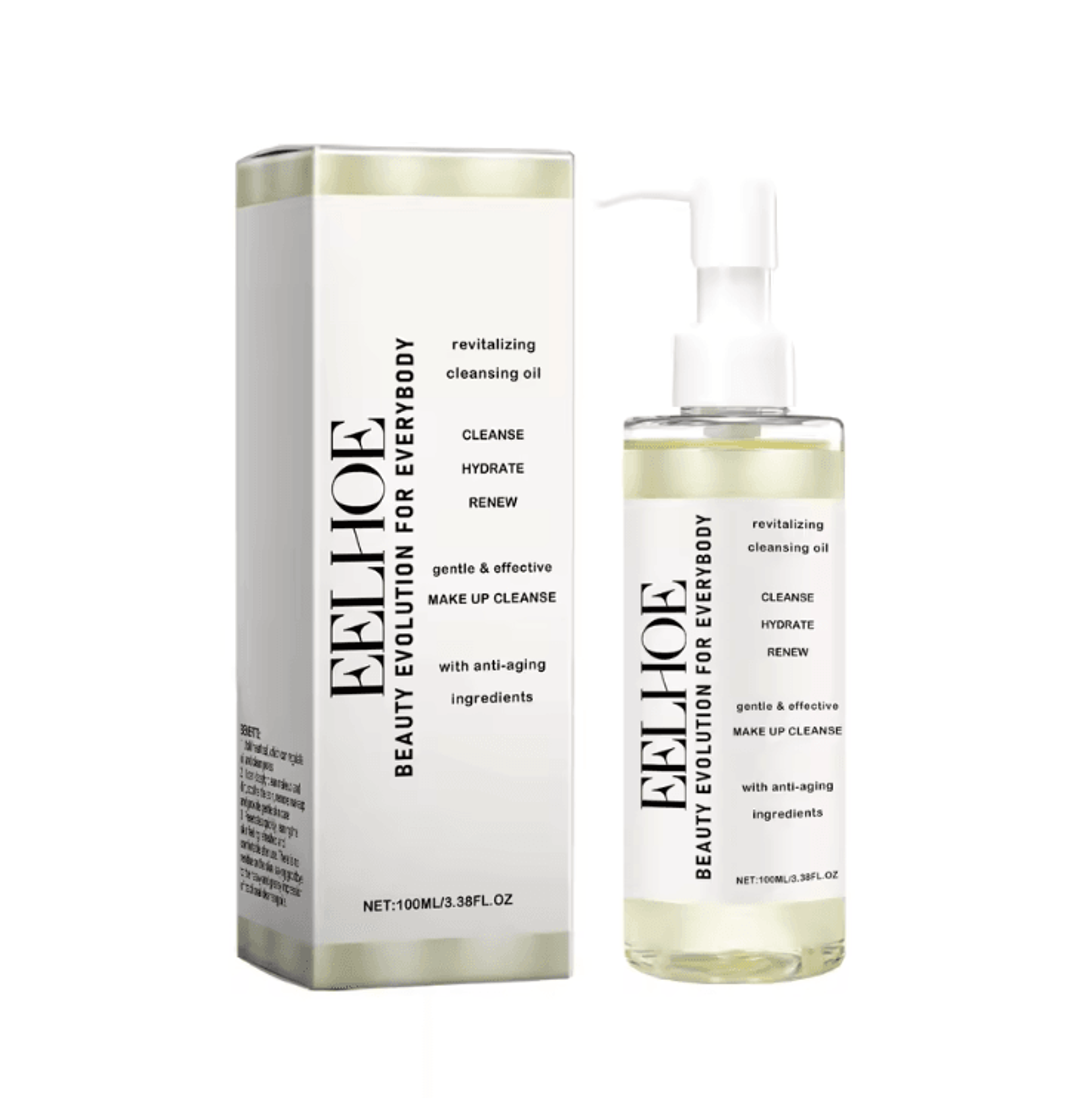 EELHOE Gentle Facial Cleansing Oil Makeup Remover For Sensitive Skin 100ml 4