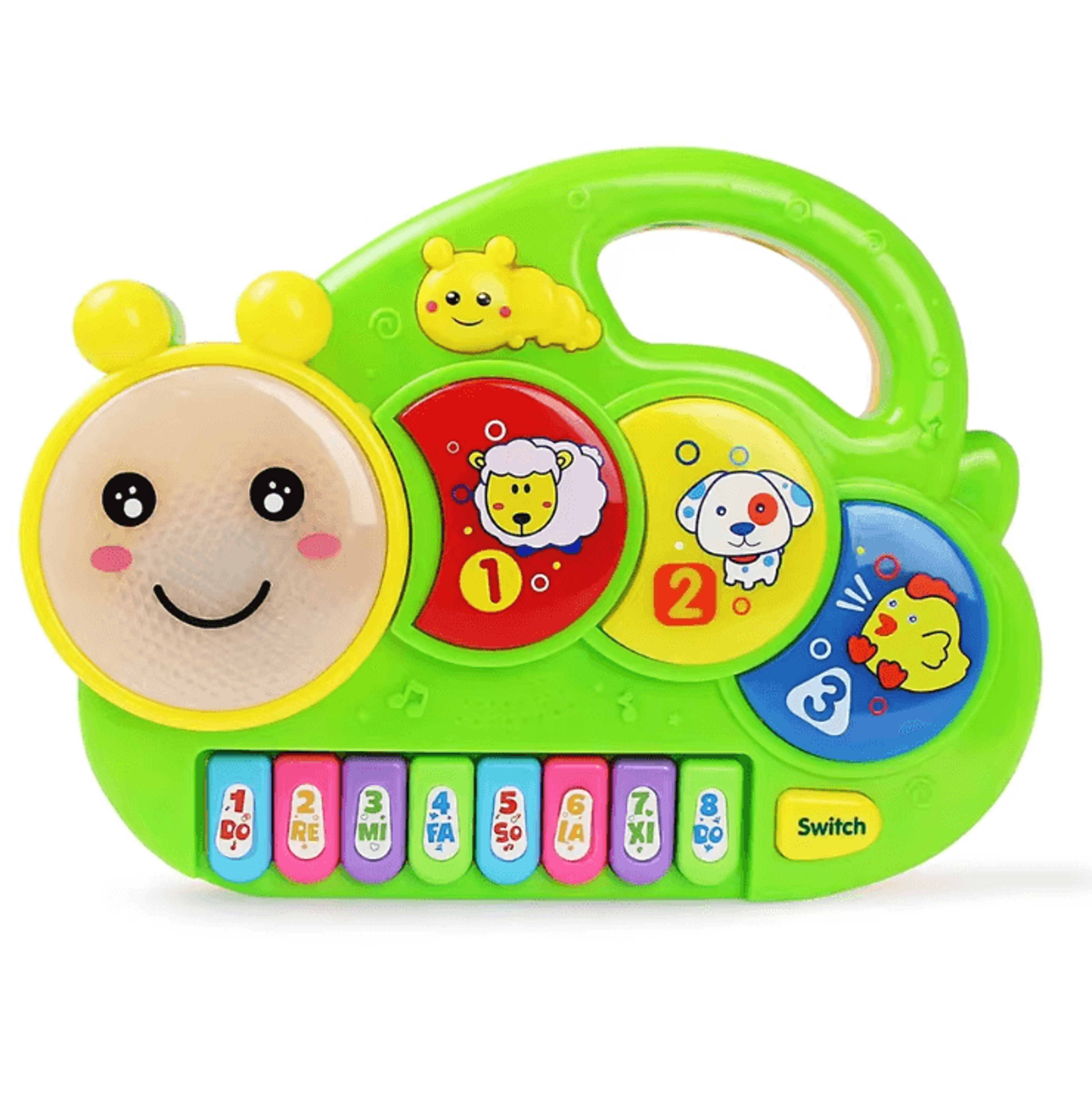 Baby Piano Toy With Animal Sounds  Lights  Interactive Kids Musical Keyboard Learning Toy 2