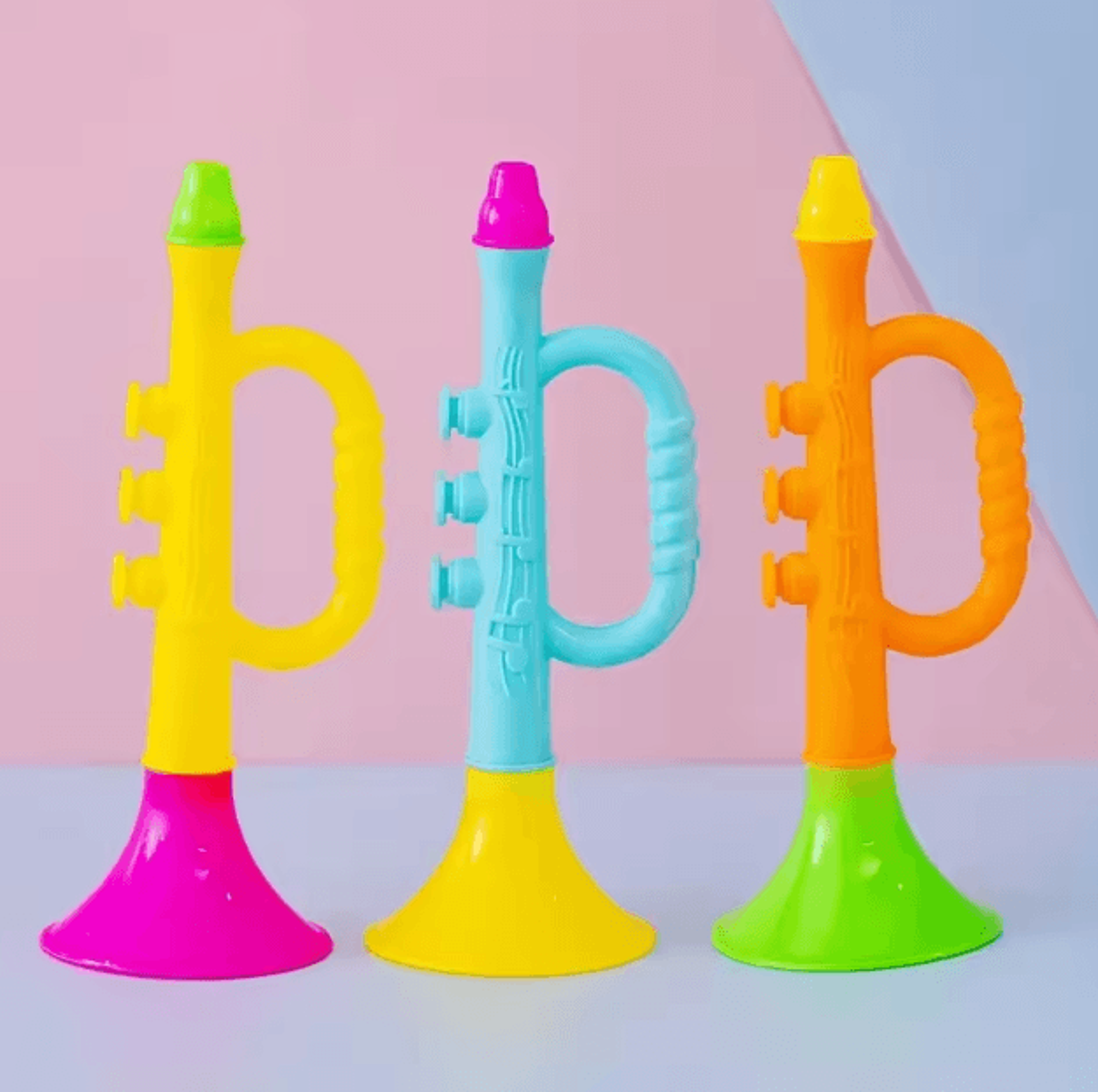 Colorful Baby Trumpet Toy  Montessori Musical Instrument For Kids Early Learning Fun 0