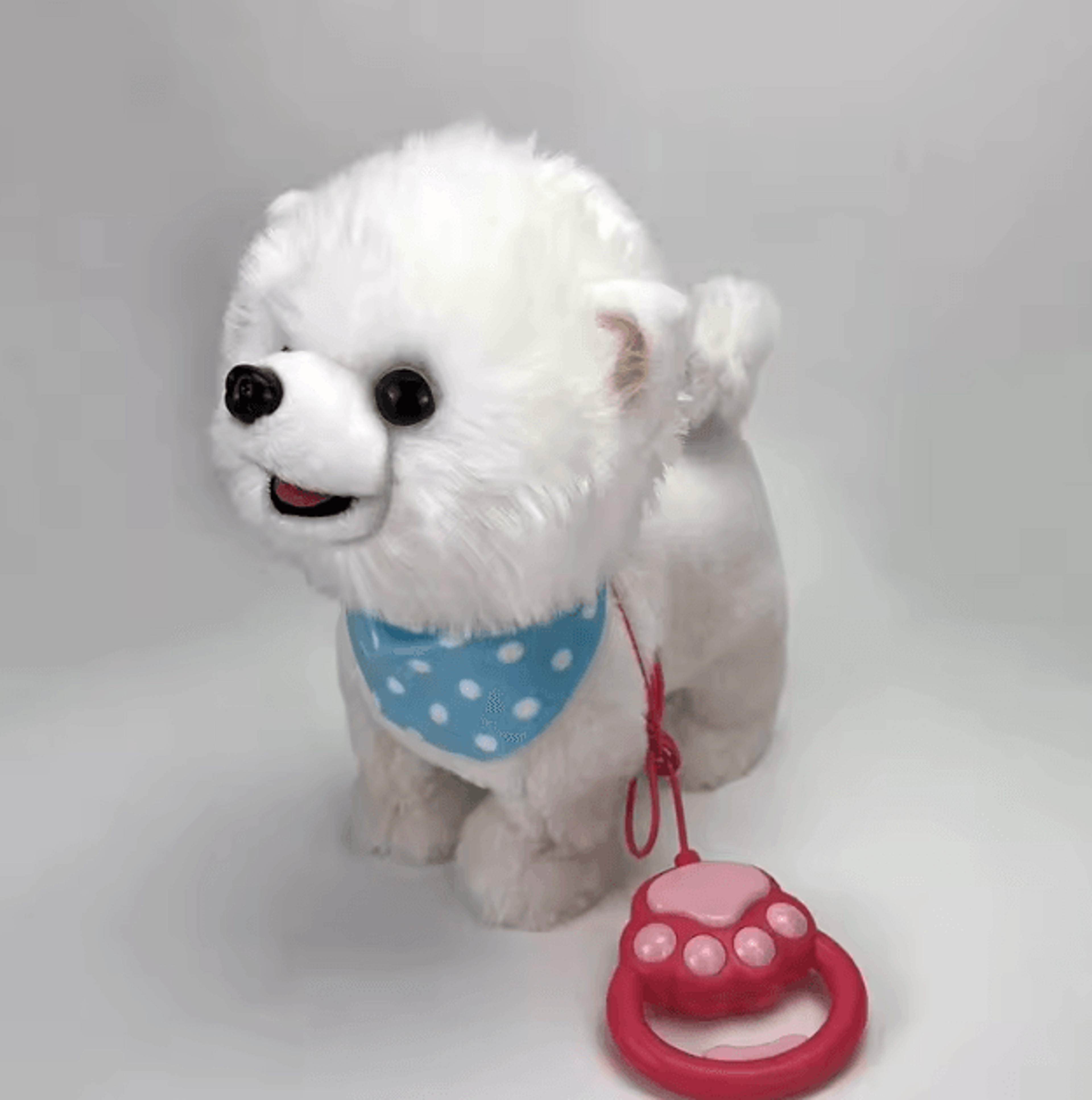 Interactive Robot Dog Plush Toy  Talking Barking  Singing Electronic Puppy 0