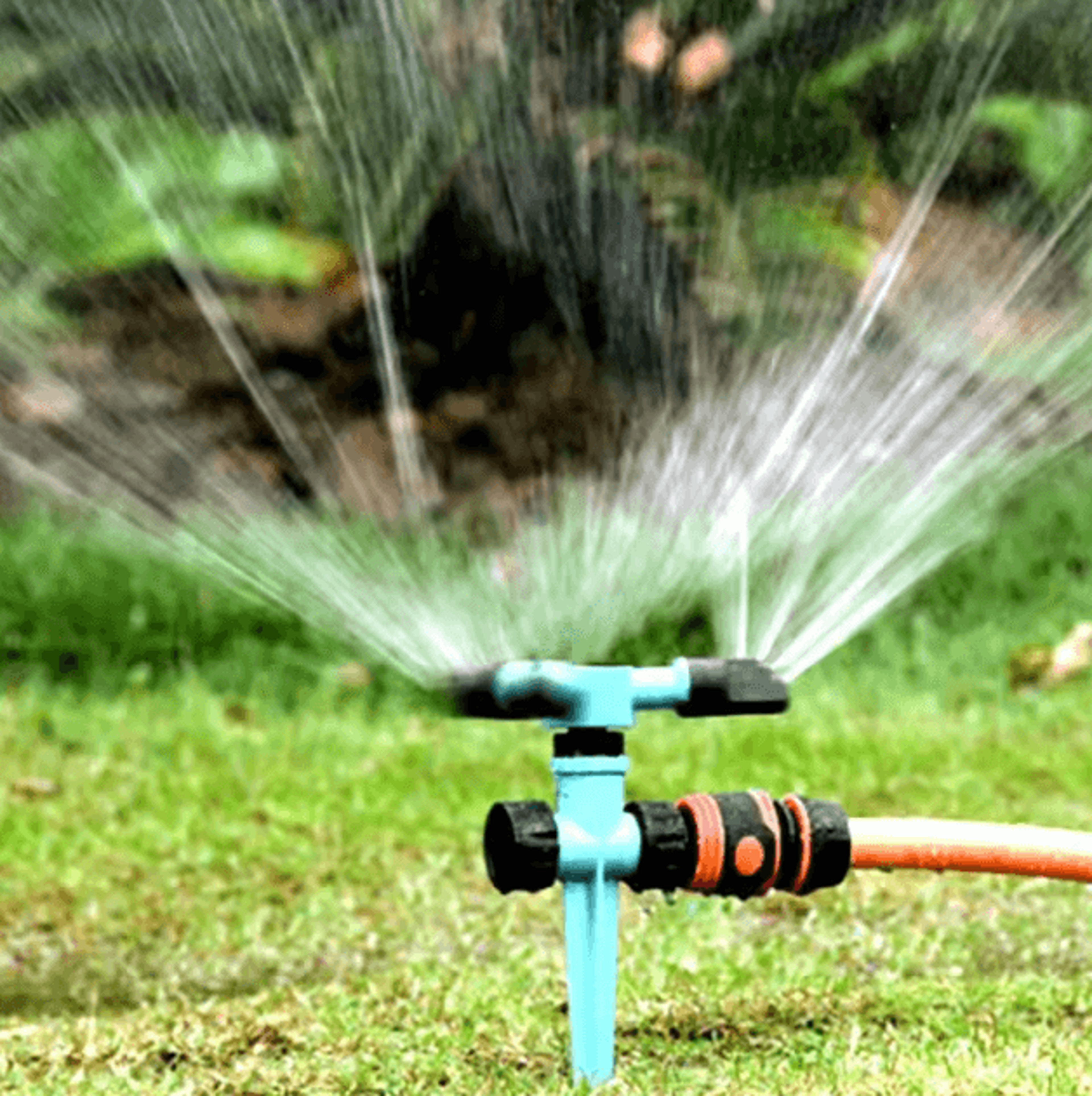 HydroSpin 360 Automatic Rotating Lawn Sprinkler For Garden  Yard Irrigation 0