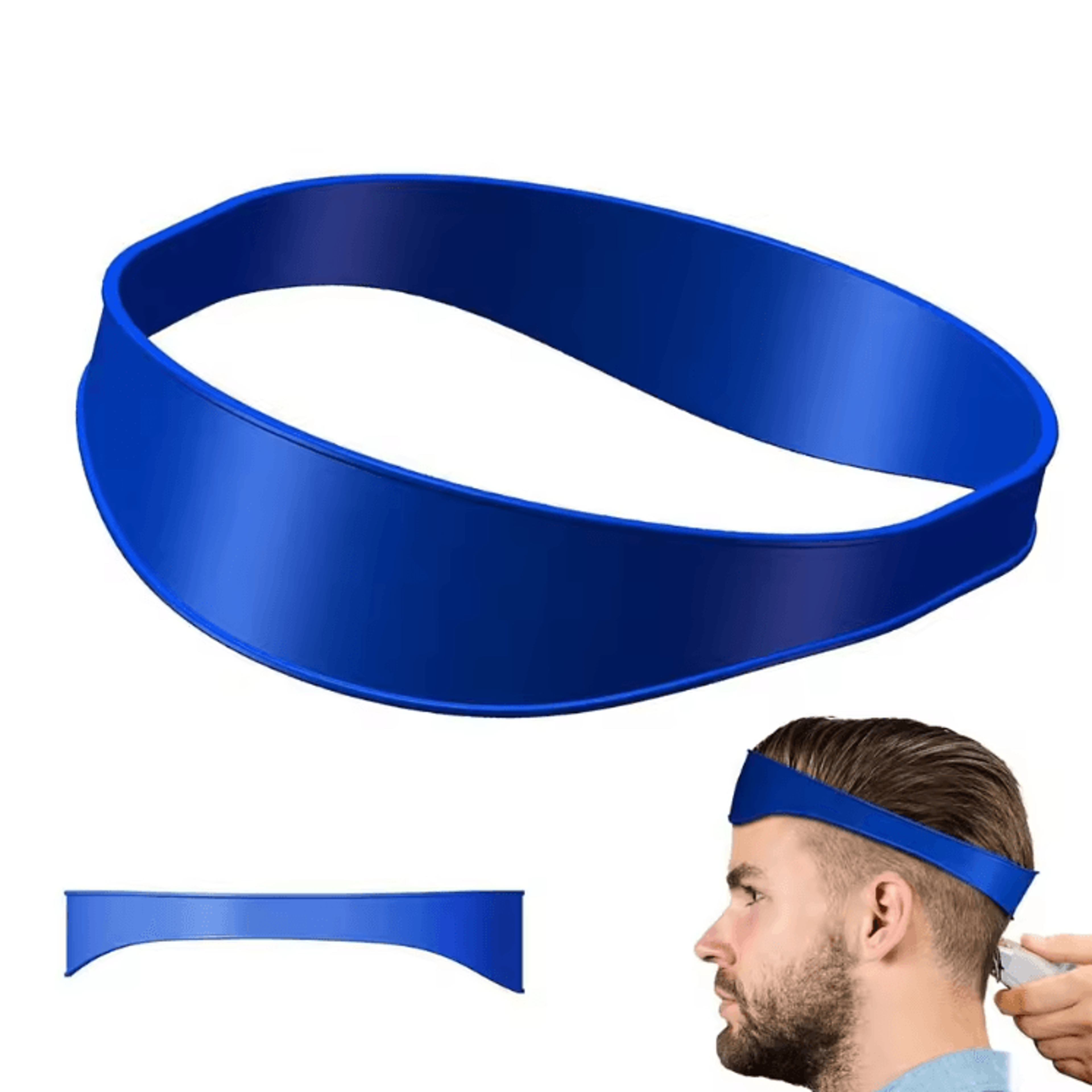 EdgeMaster Silicone Neckline Shaving Template  Hair Cutting Guide 2