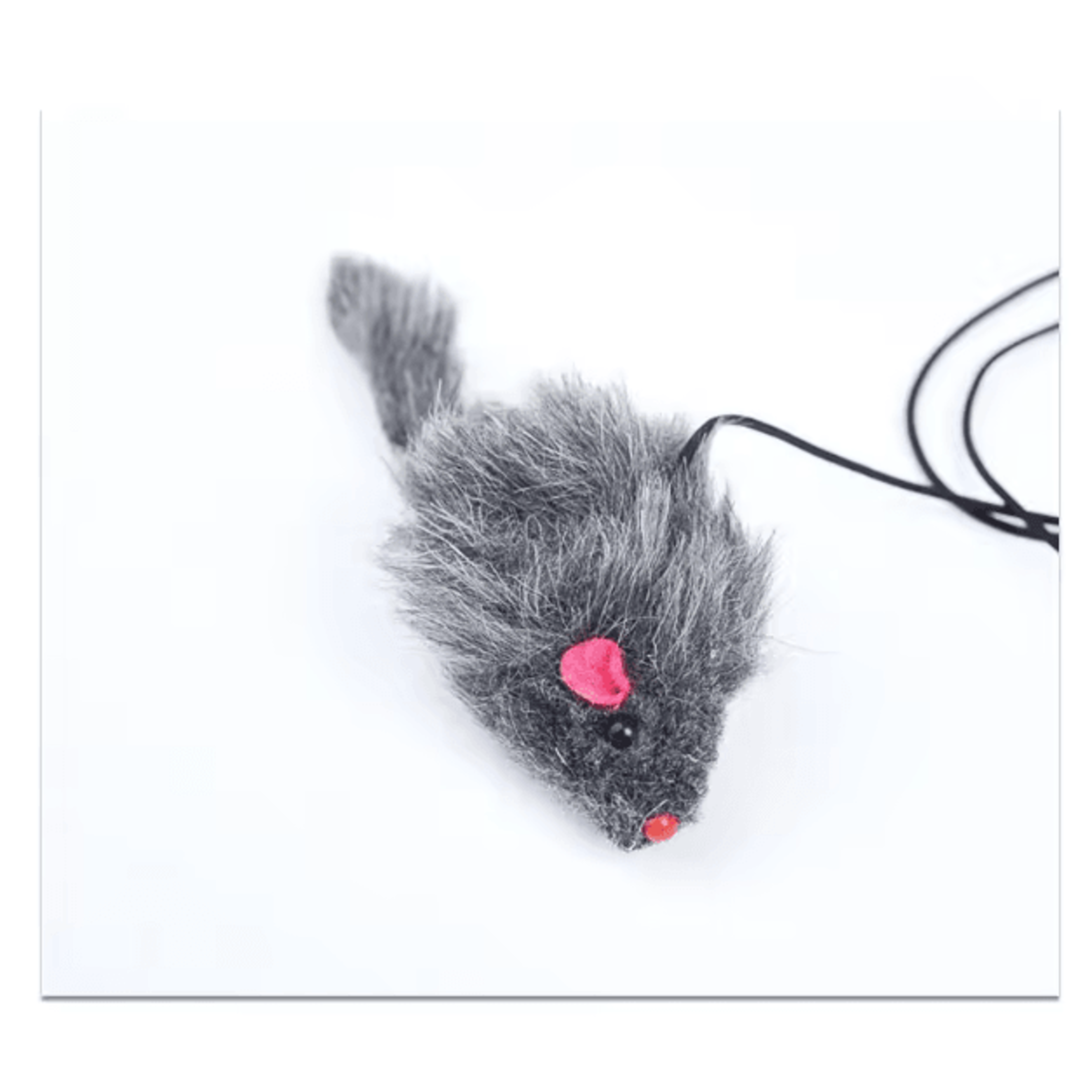 BounceMouse Hanging Door Cat Toy  Elastic Interactive Teaser For Endless Play 3