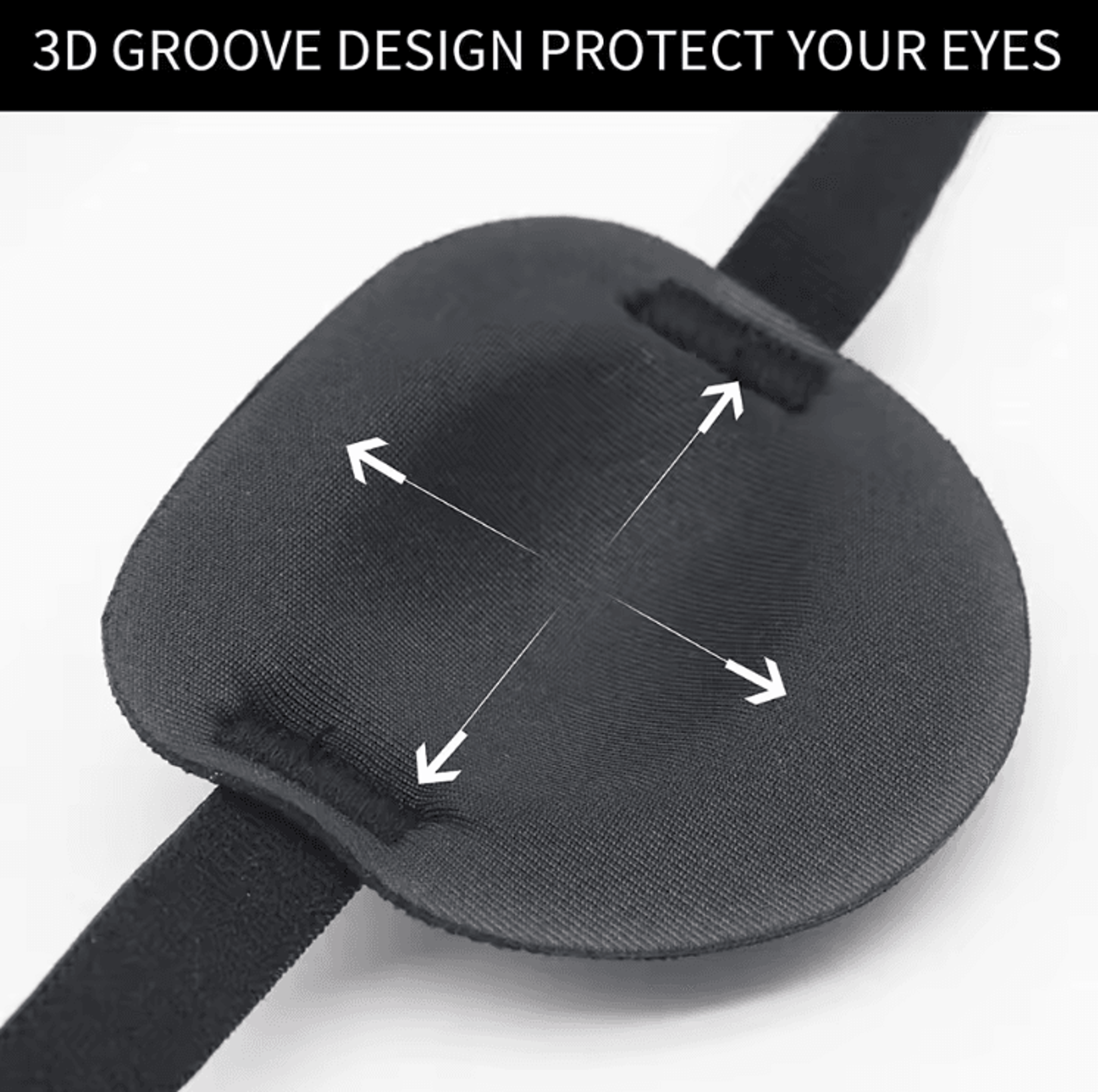 Adjustable Soft Eye Patch For Amblyopia Lazy Eye Comfortable Unisex Eye Cover 3