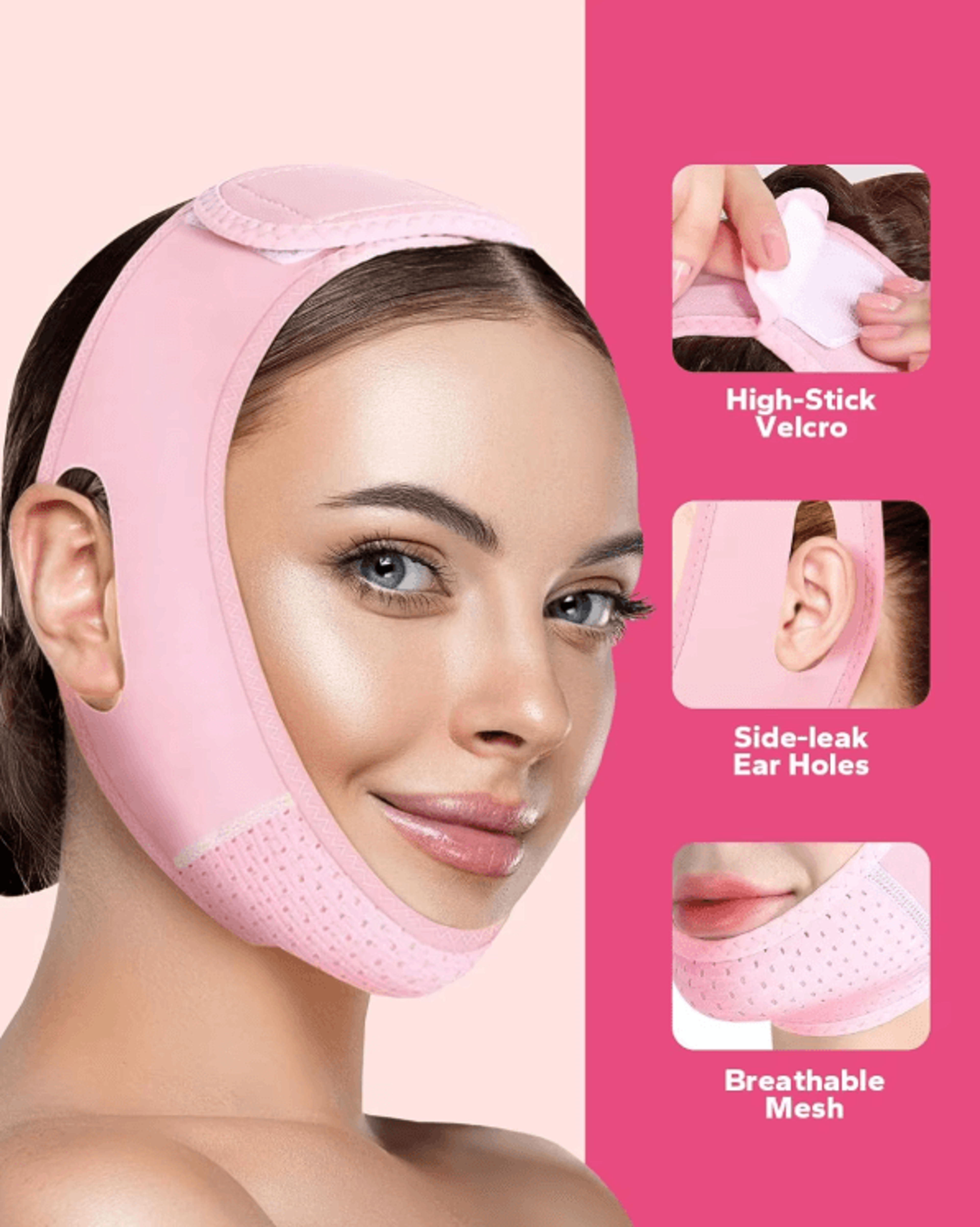 Reusable VLine Chin Strap Face Slimming Mask Double Chin Reducer Jawline Shaper 4