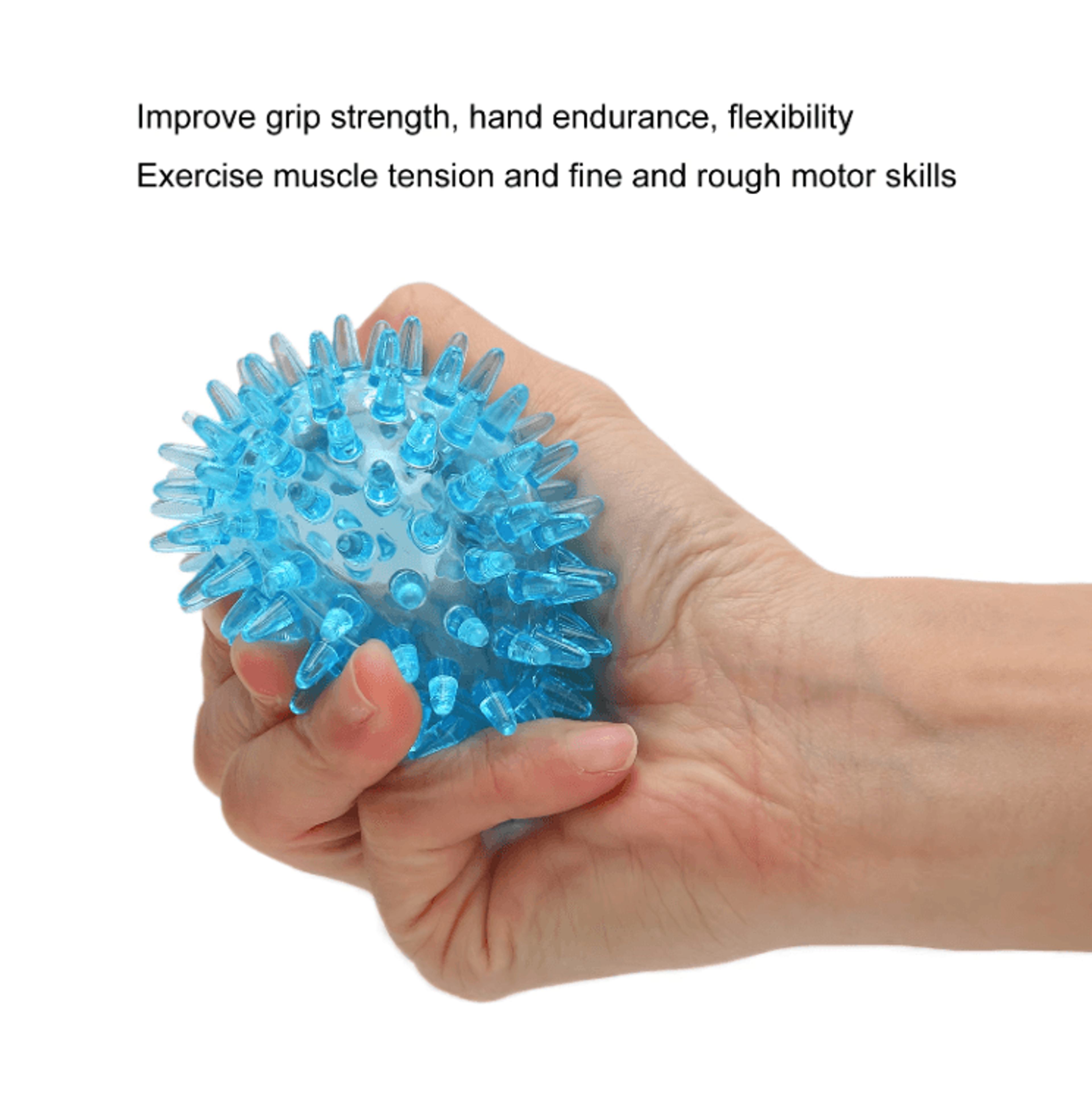 Soft Spiky Massage Ball For Hand Therapy Stress Relief  Recovery 2