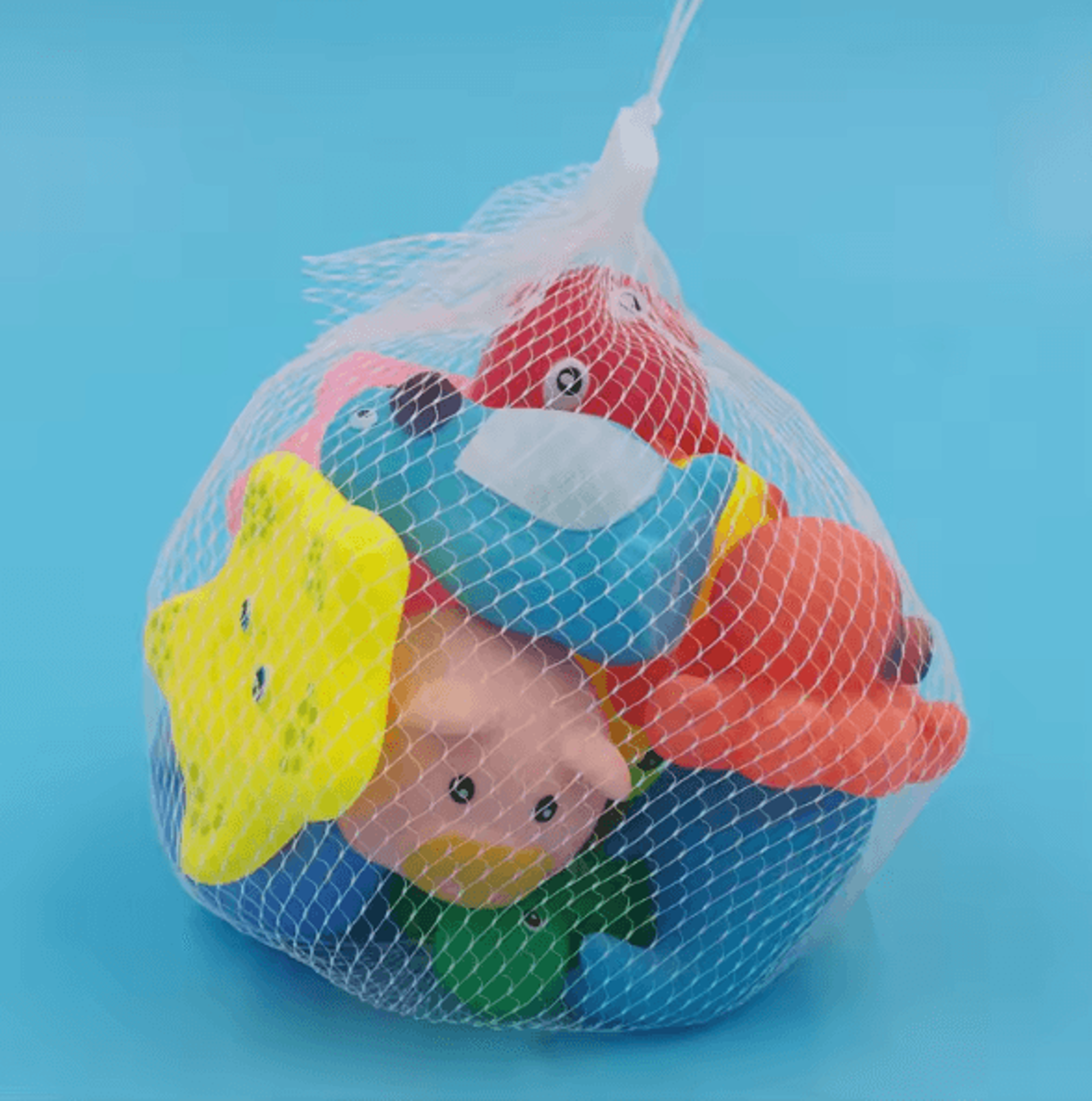 Cute Animal Floating Squeeze Bath Toy Set For Fun  Playful Bath Time 0