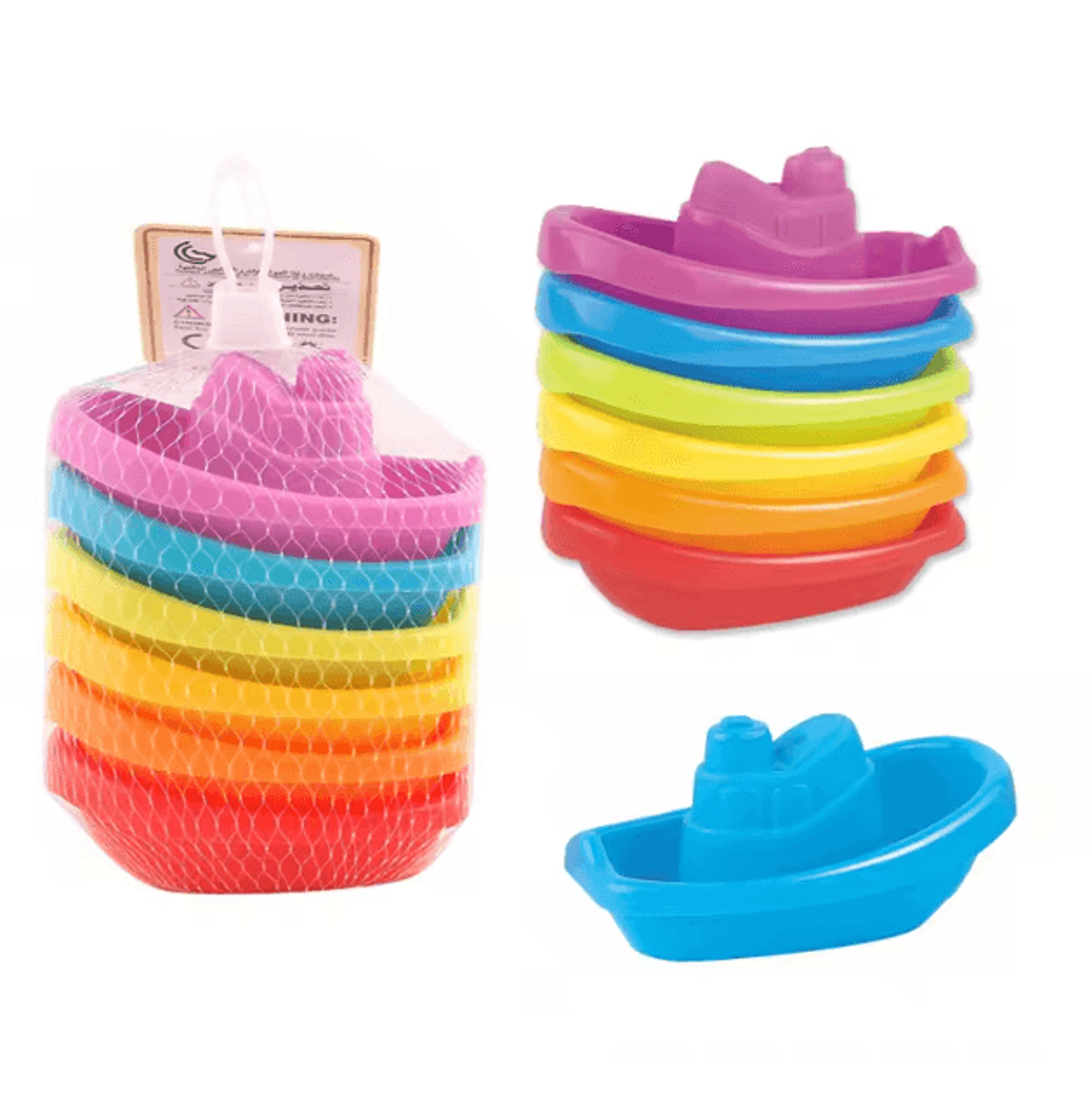 Colorful Montessori Baby Stacking Cups For Fun Bath Time  Early Learning 3