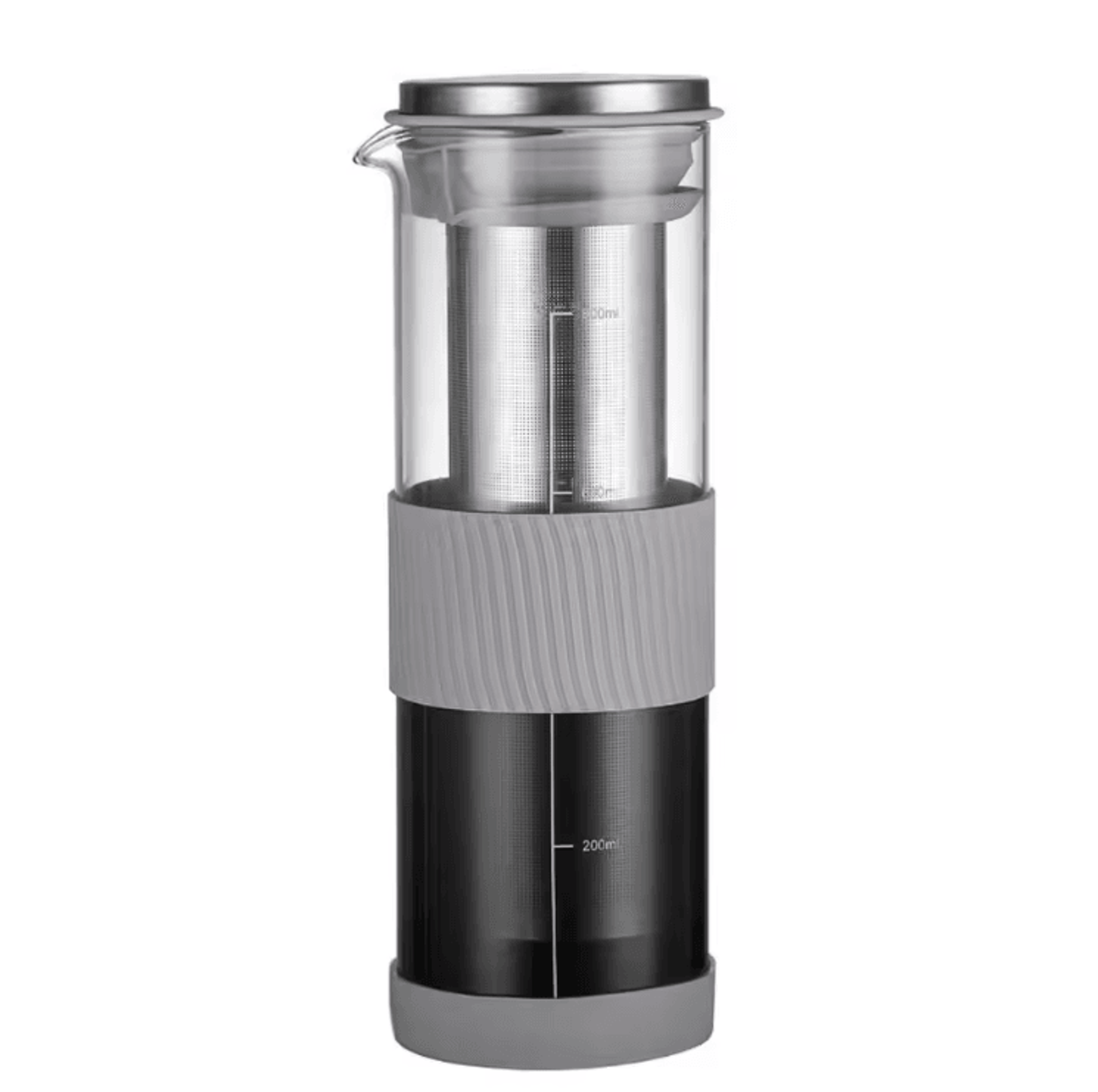 Airtight Cold Brew Coffee Maker  DoubleLayer Iced Coffee  Tea Pitcher With Filter 2