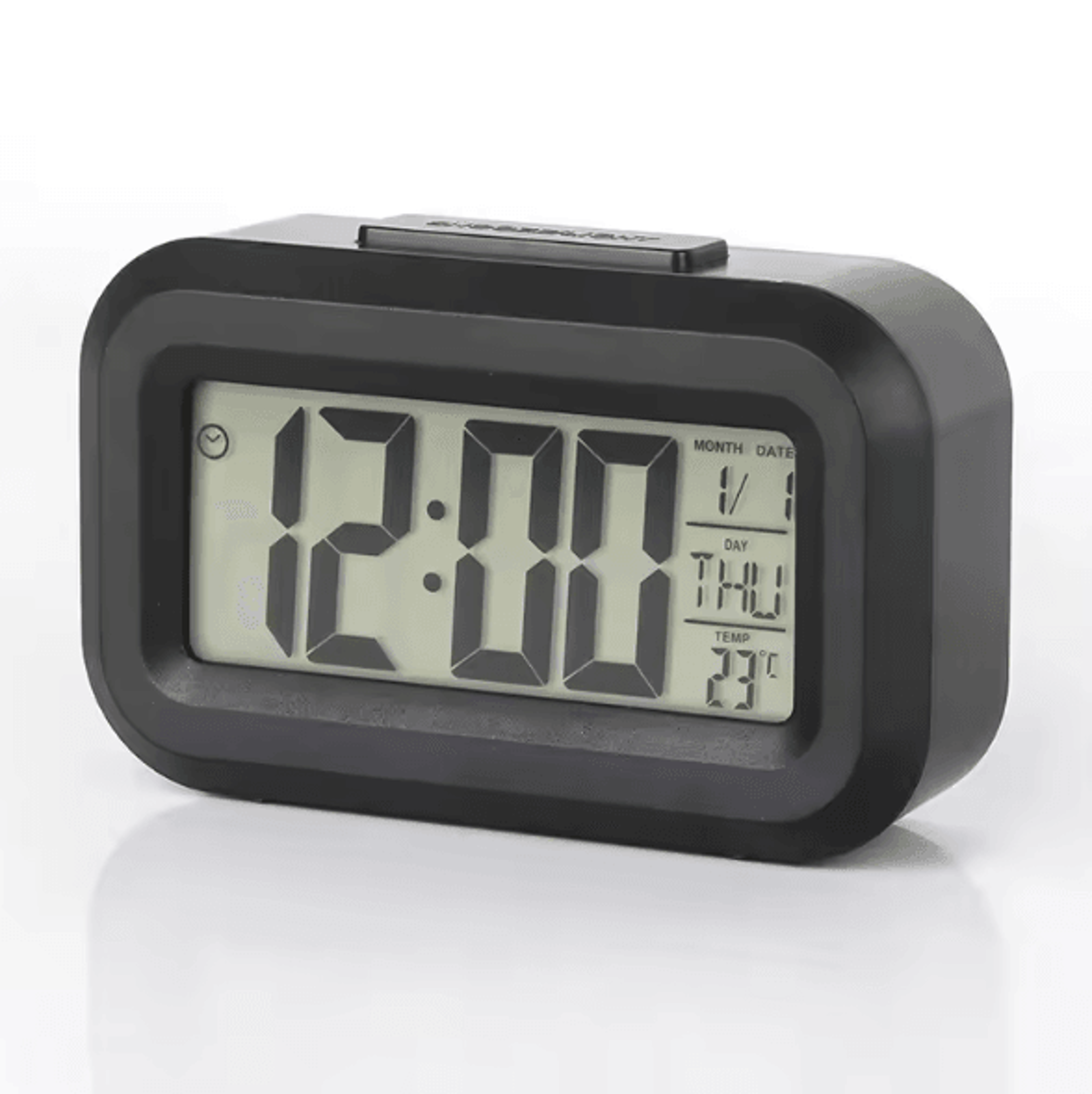 LED Digital Alarm Clock With Backlight  Snooze Calendar Desktop Clock For Home  Office 3