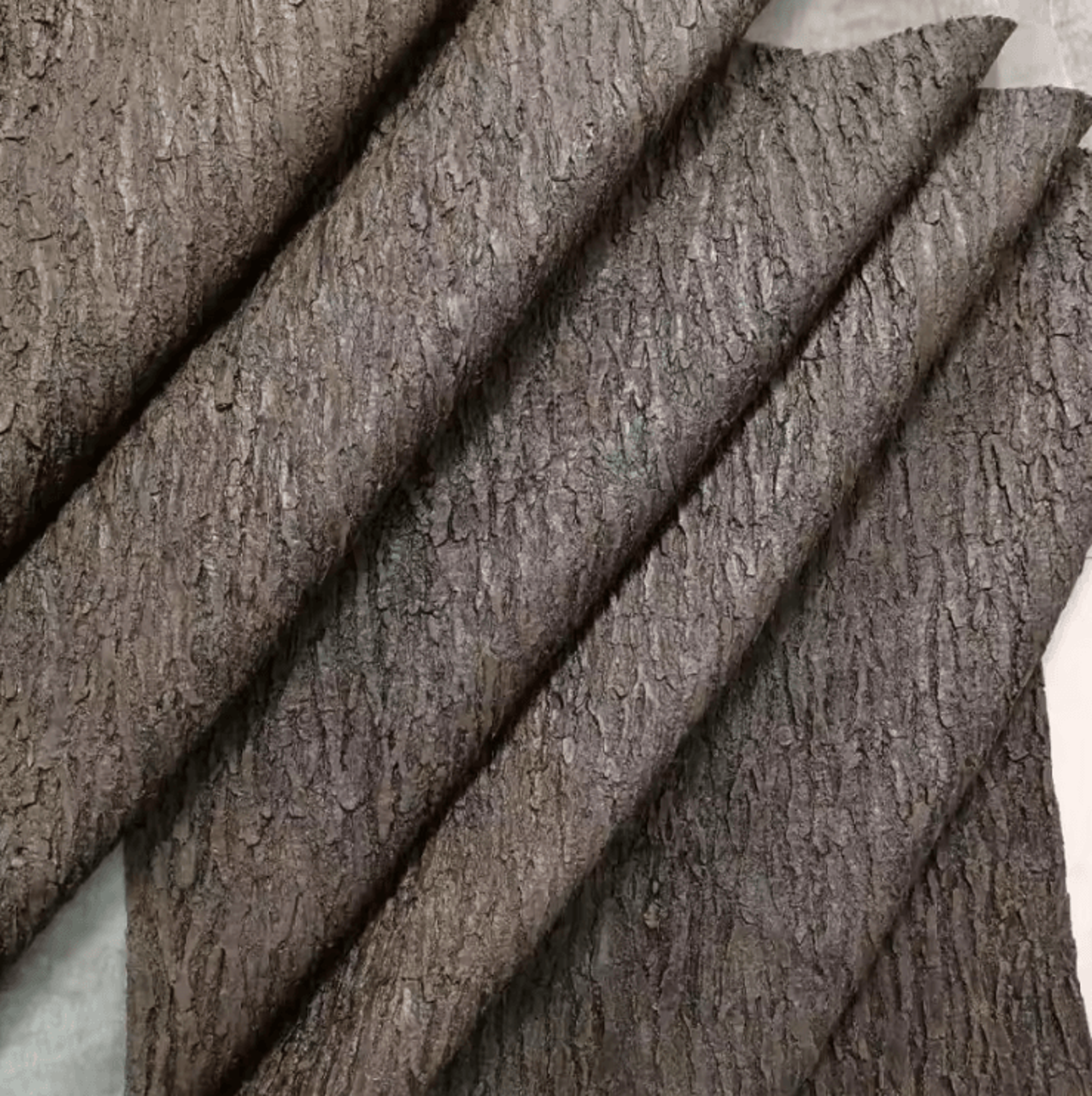 Artificial Tree Bark Wrap  Realistic Garden Pipe  Column Decor Panel 0