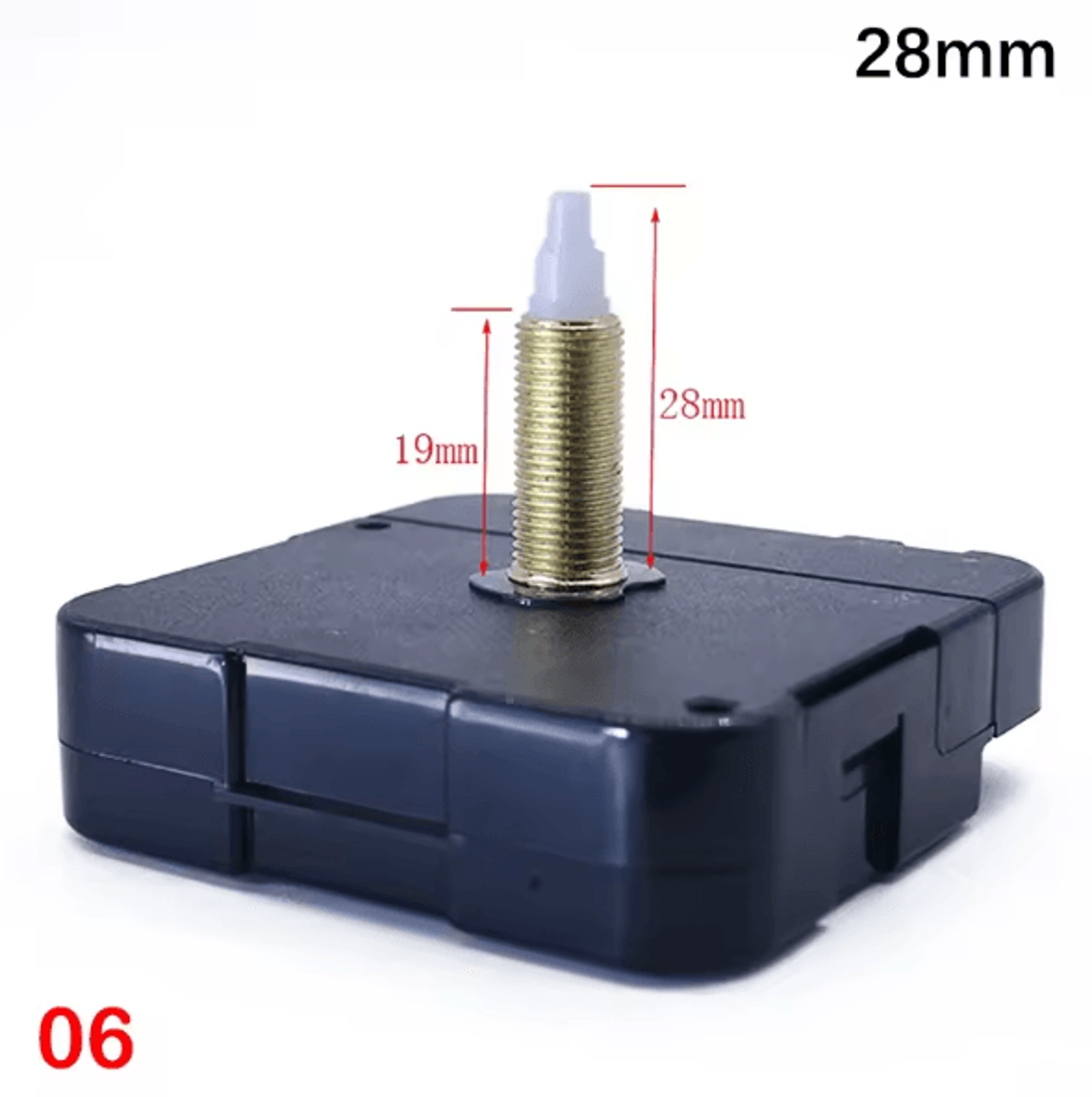Silent Quartz Clock Movement Kit  DIY Long Shaft Wall Clock Repair Mechanism 7