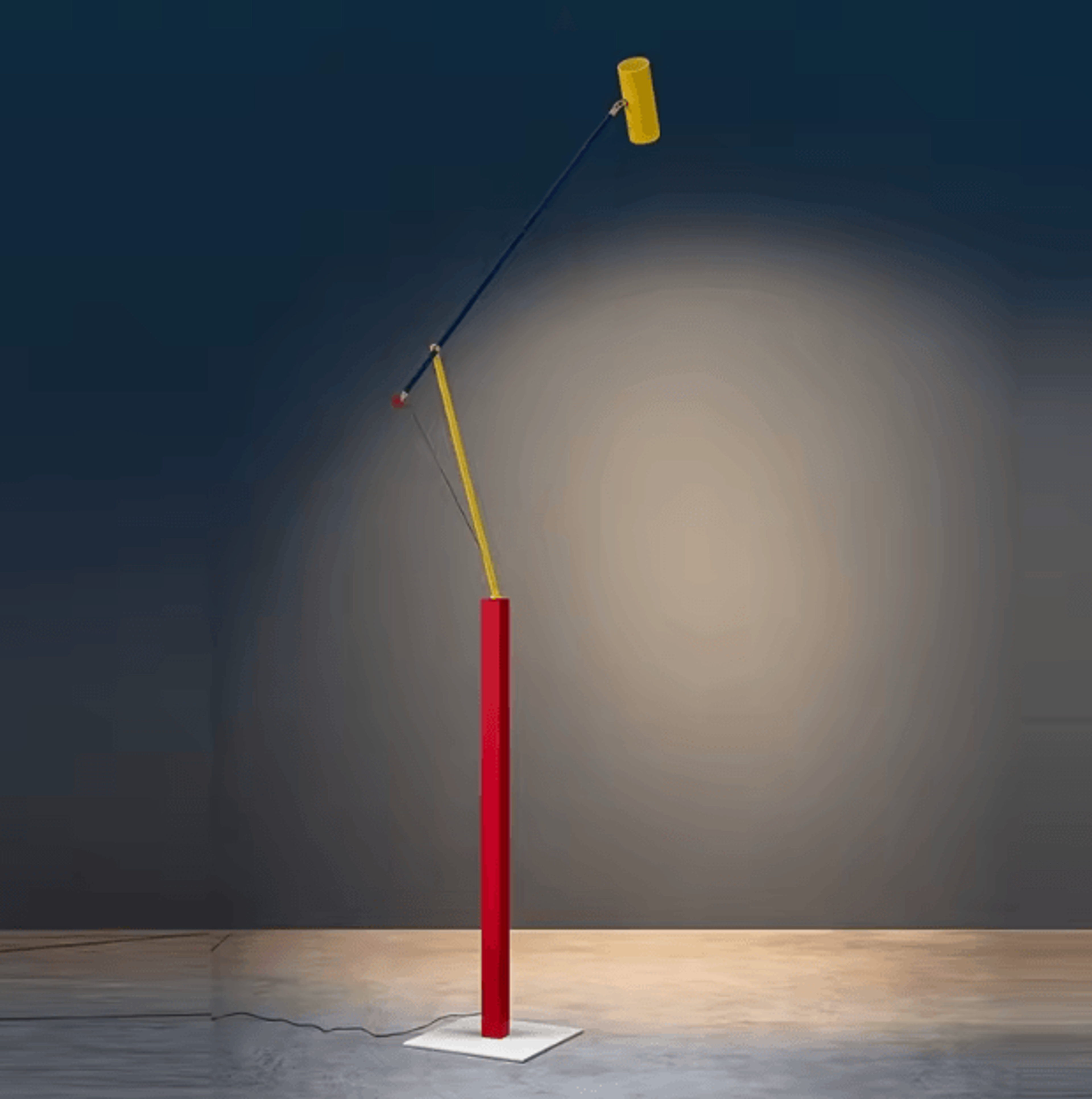 Adjustable Nordic Floor Lamp Colorful Modern Reading Floor Lamp For Living Room  Bedroom 1